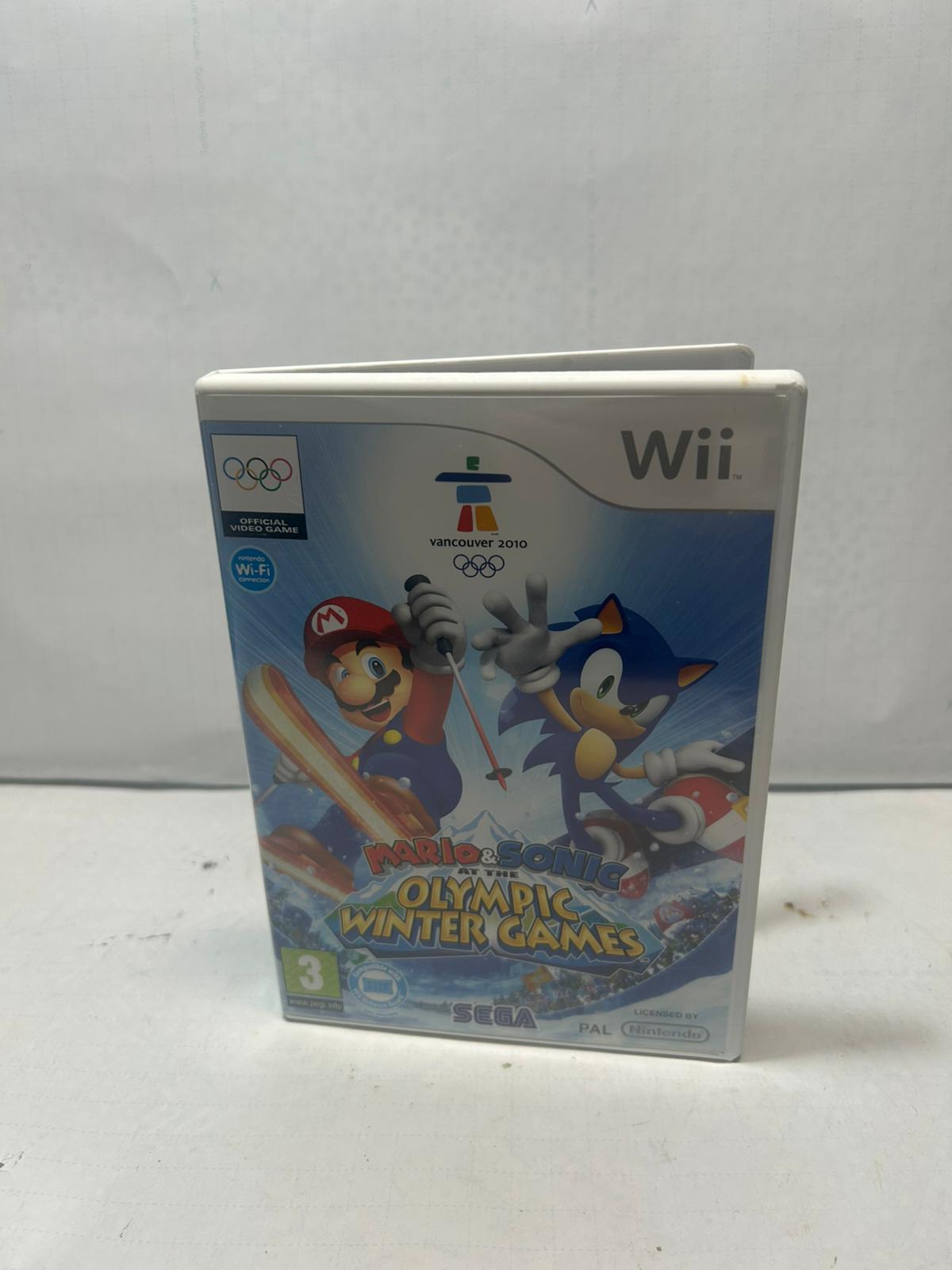 Product photo for Mario & Sonic at the Olympic Winter Games - Wii
