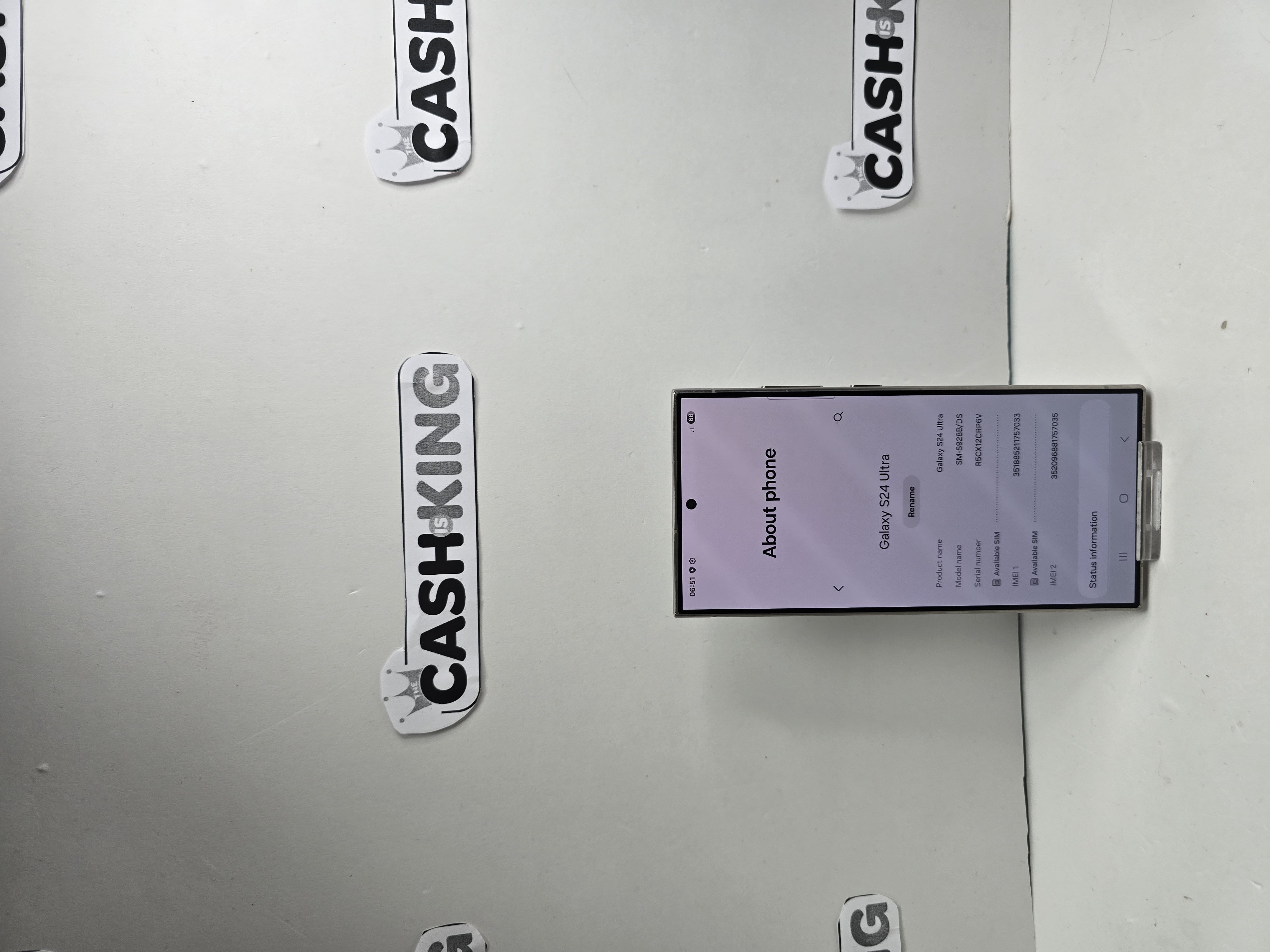 Product photo for SAMSUNG S24 ULTRA 256GB