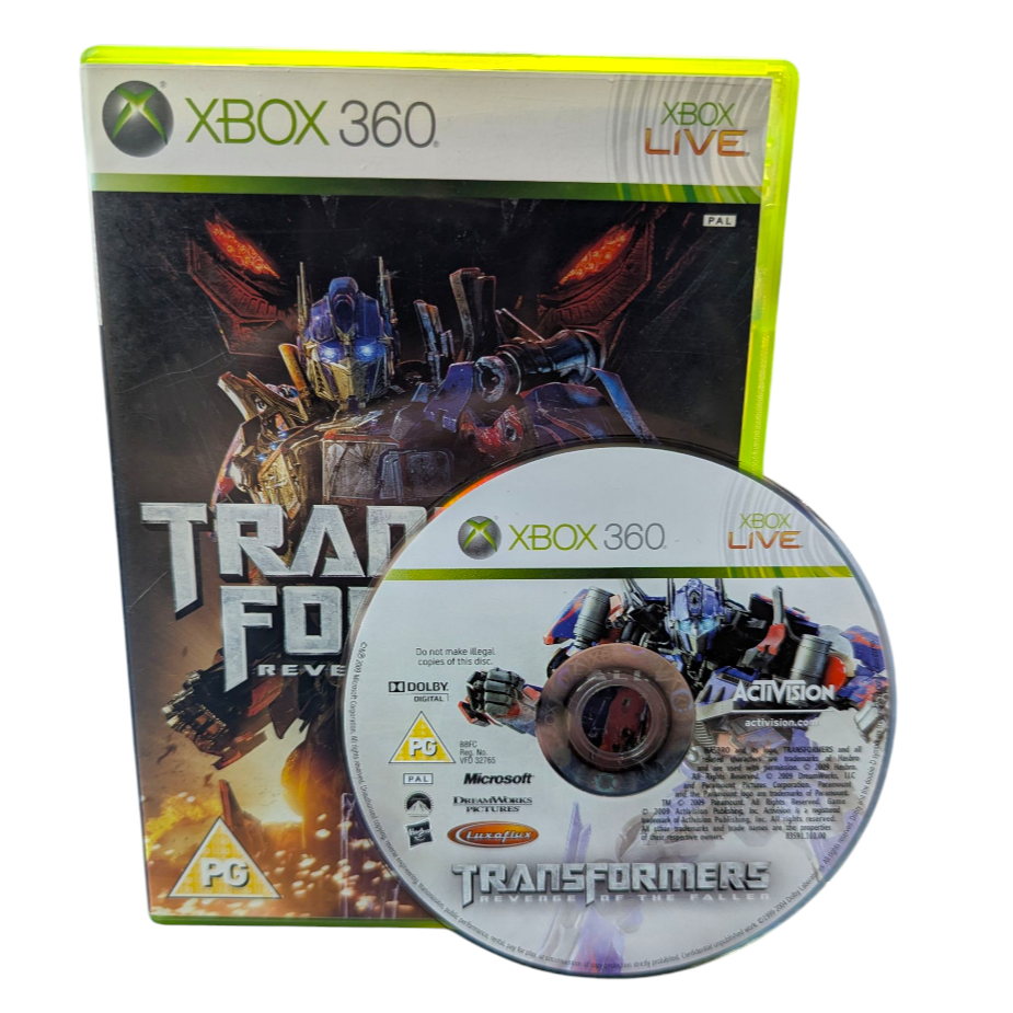 Product photo for Transformers Revenge of the Fallen Xbox 360