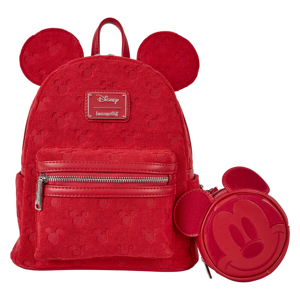 Product photo for Loungefly Disney Mickey Backpack + Purse