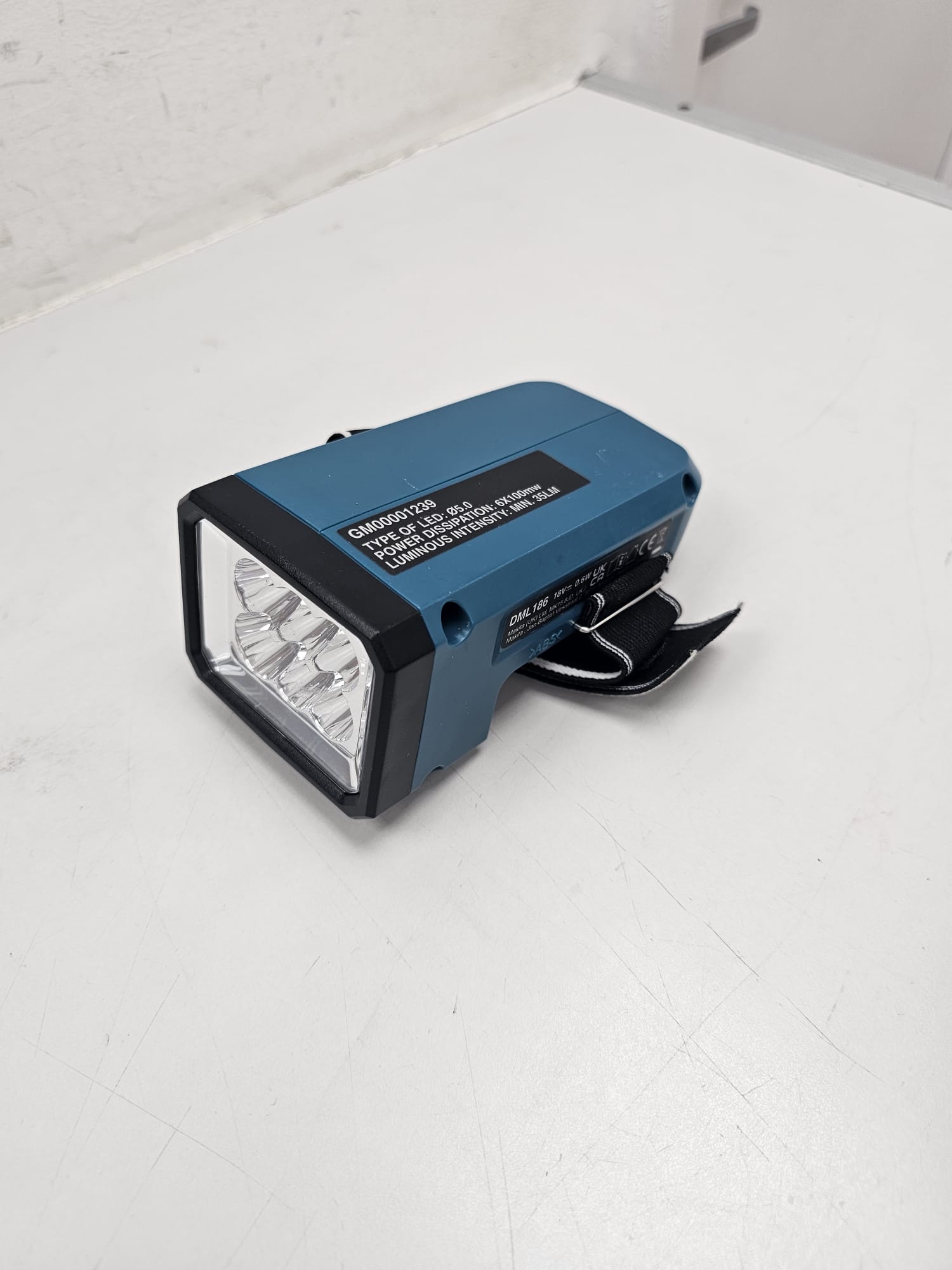 Product photo for Makita Hand Held Work Light 18v Lxt Battery Operated Bright With Strap