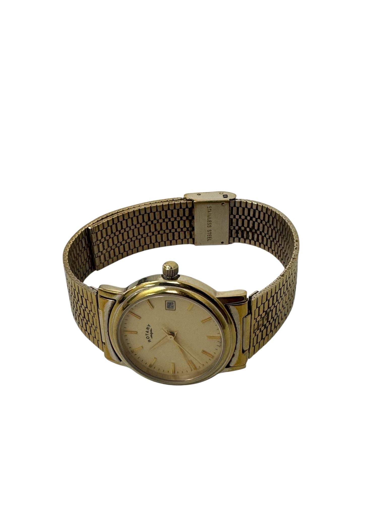 Product photo for Rotary Date Watch Wrist NEW BATTERY FITTED RRP £110