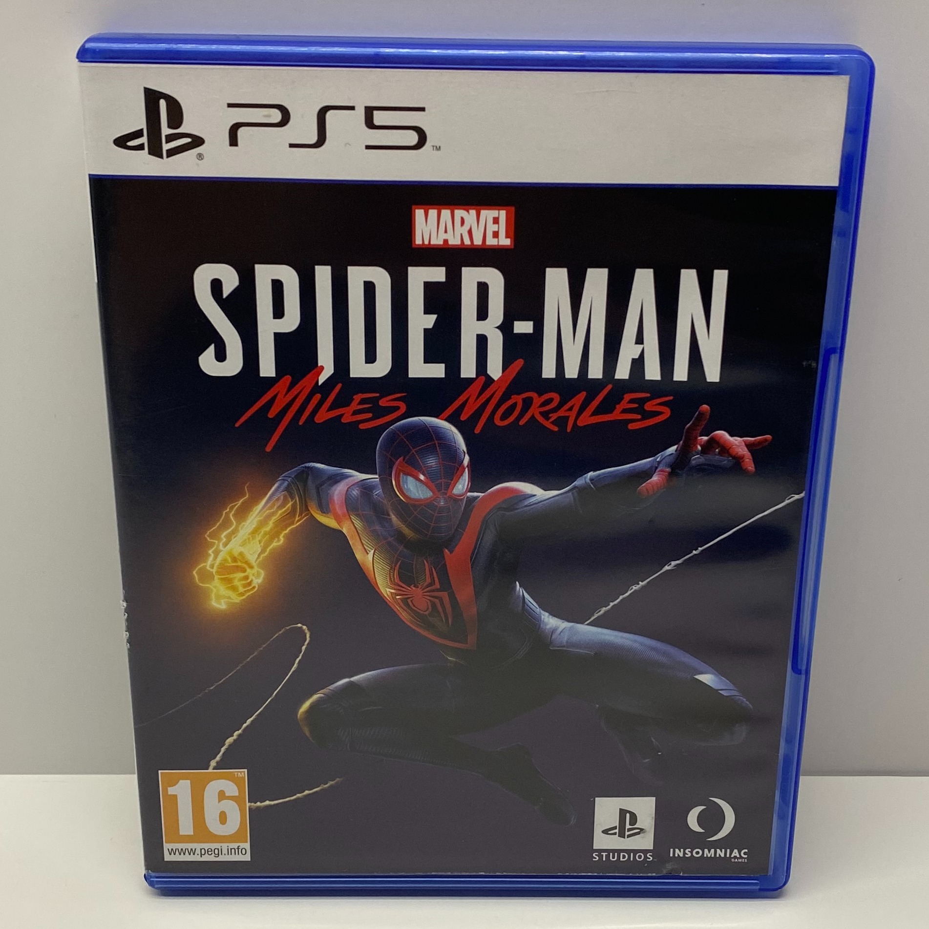 Product photo for Marvel Spider-Man Miles Morales for Sony Playstation 5 (PS5)