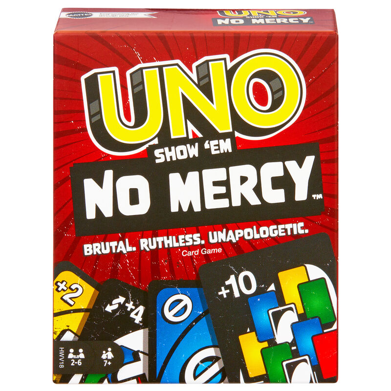 Product photo for UNO No Mercy card game