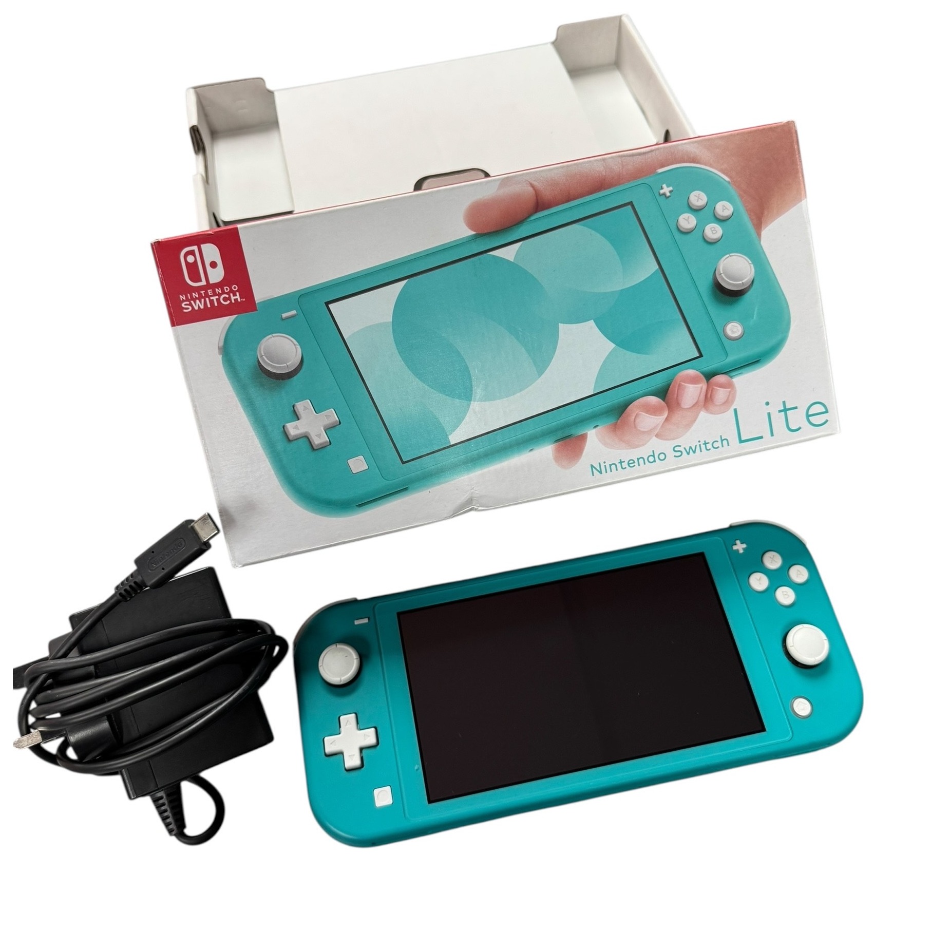Product photo for NINTENDO Nintendo Switch Lite 32GB Handheld Console - Turquois + Box