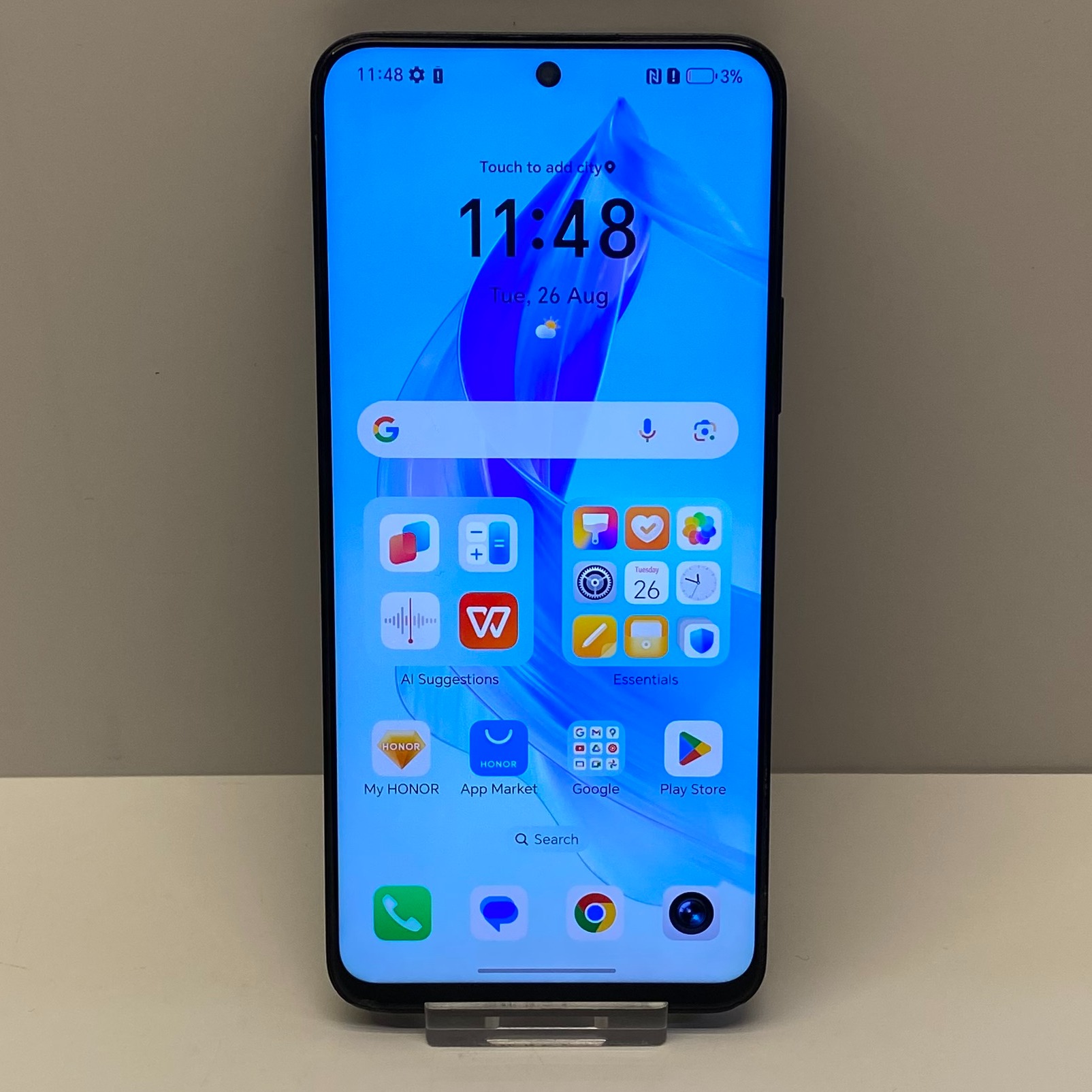 Product photo for Honor 90 Lite Unlocked Model CRT-NX1 256GB Dual SIM in Black