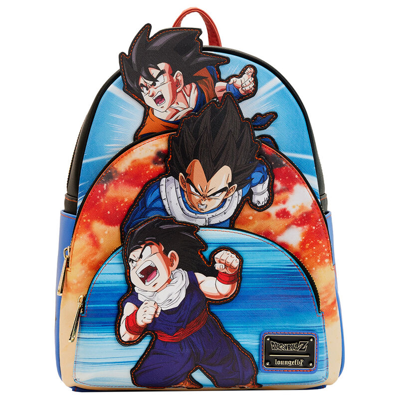 Product photo for Loungefly Dragon Ball Z Trio Backpack 31cm