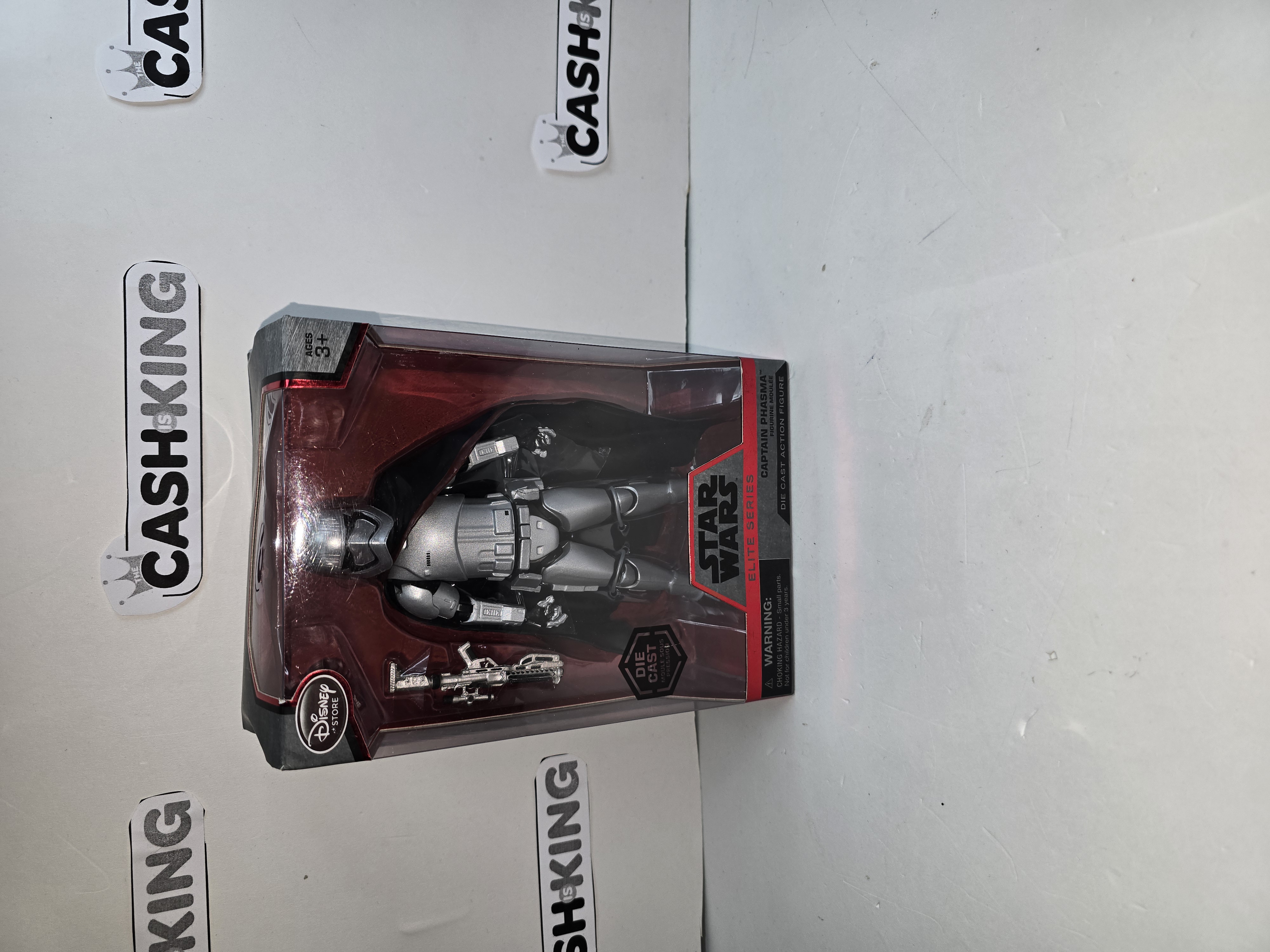 Product photo for STAR WARS ELITE SERIES CAPTAIN PHASMA DIECAST FIGURE