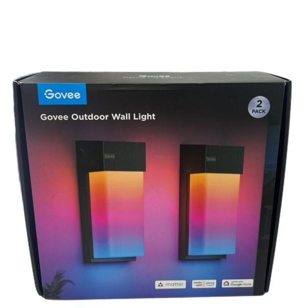Product photo for Govee Outdoor Wall Light PAIR BRAND NEW!