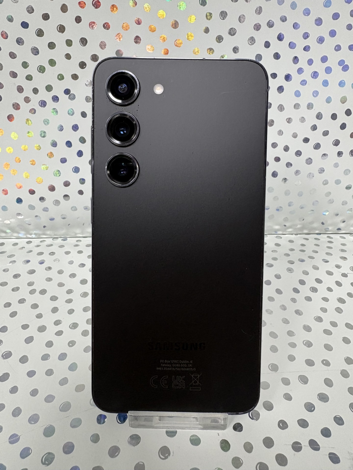Product photo for SAMSUNG GALAXY S23 128GB BLACK UNLOCKED UNBOXED
