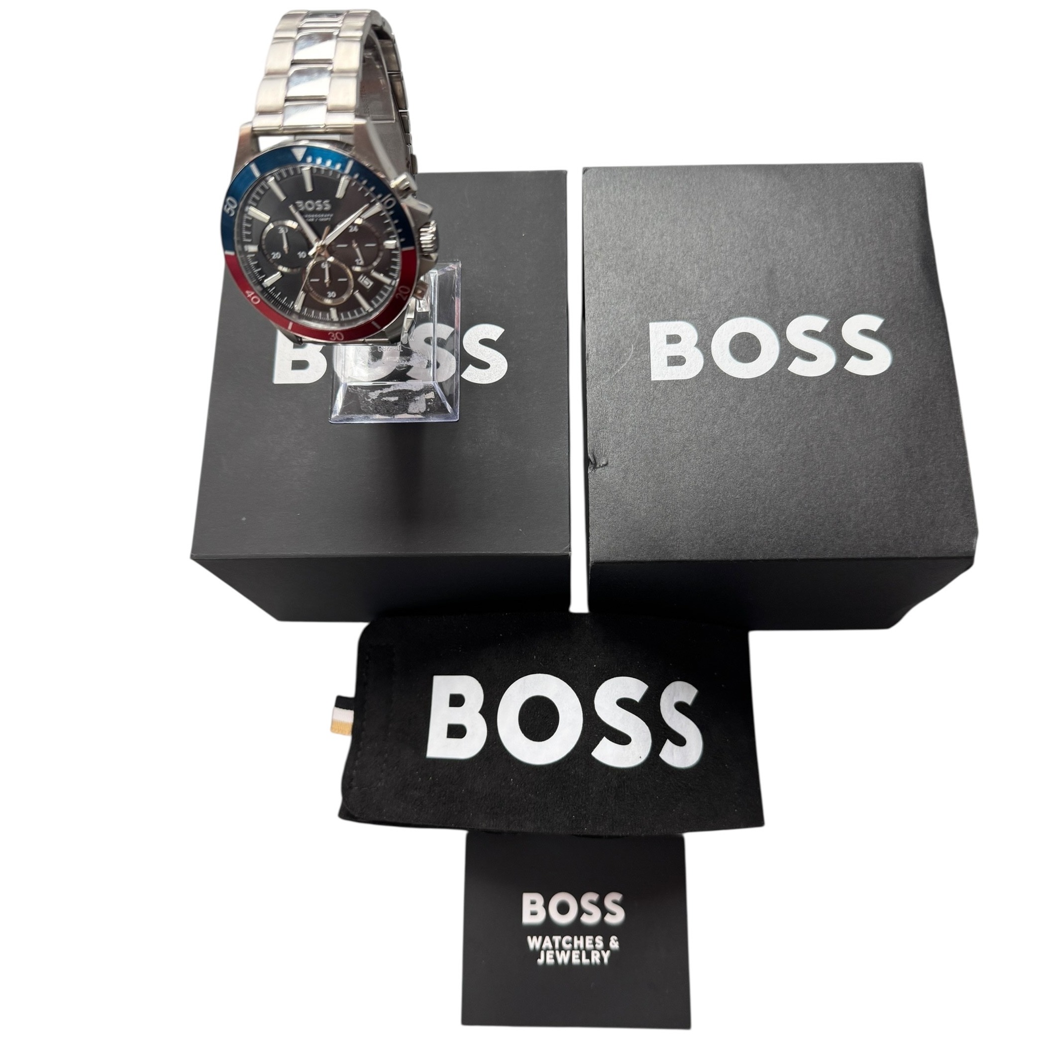 Product photo for Hugo Boss Hugo Boss Pepsi Watch Chronograph