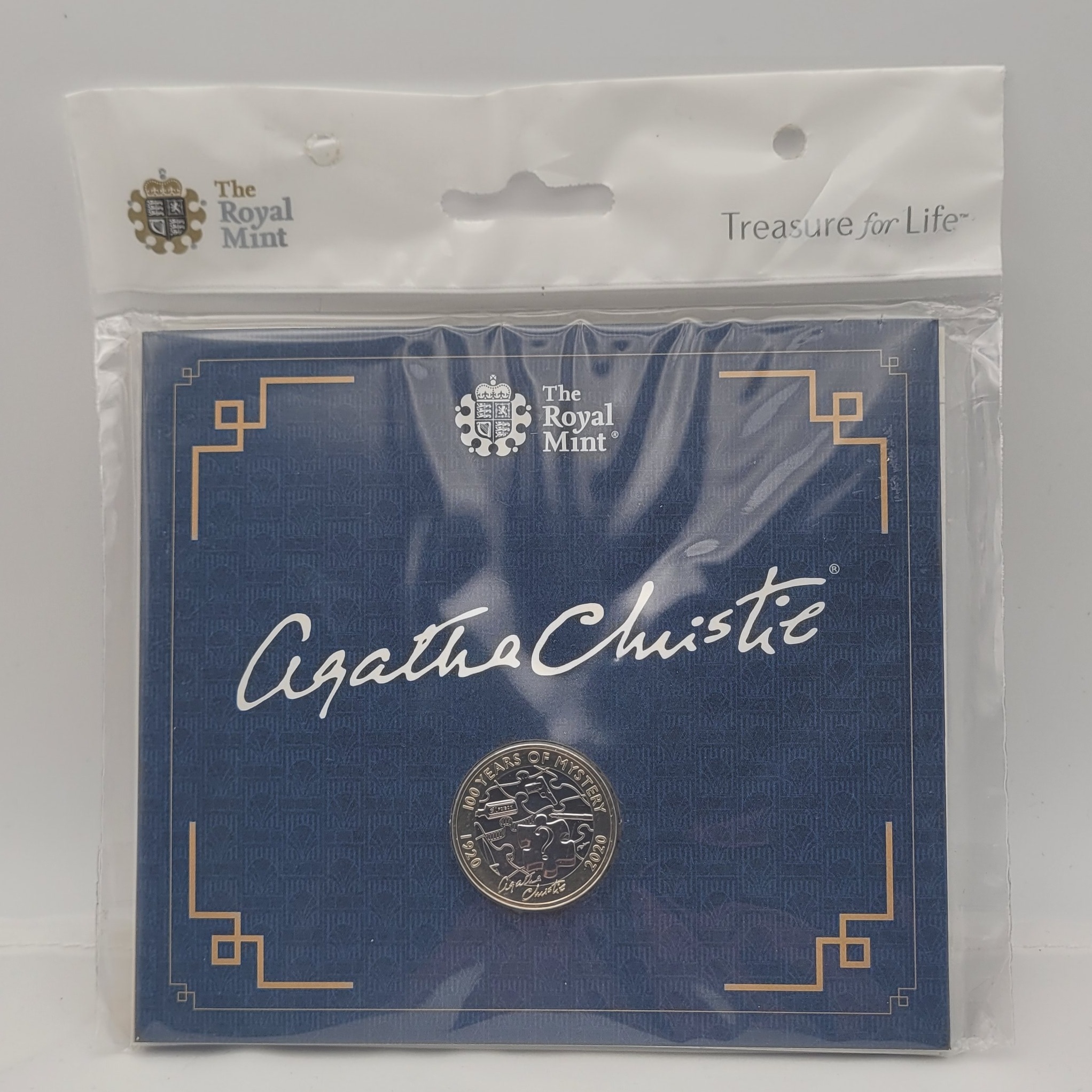 Product photo for Agatha Christie £2 2020 Coin