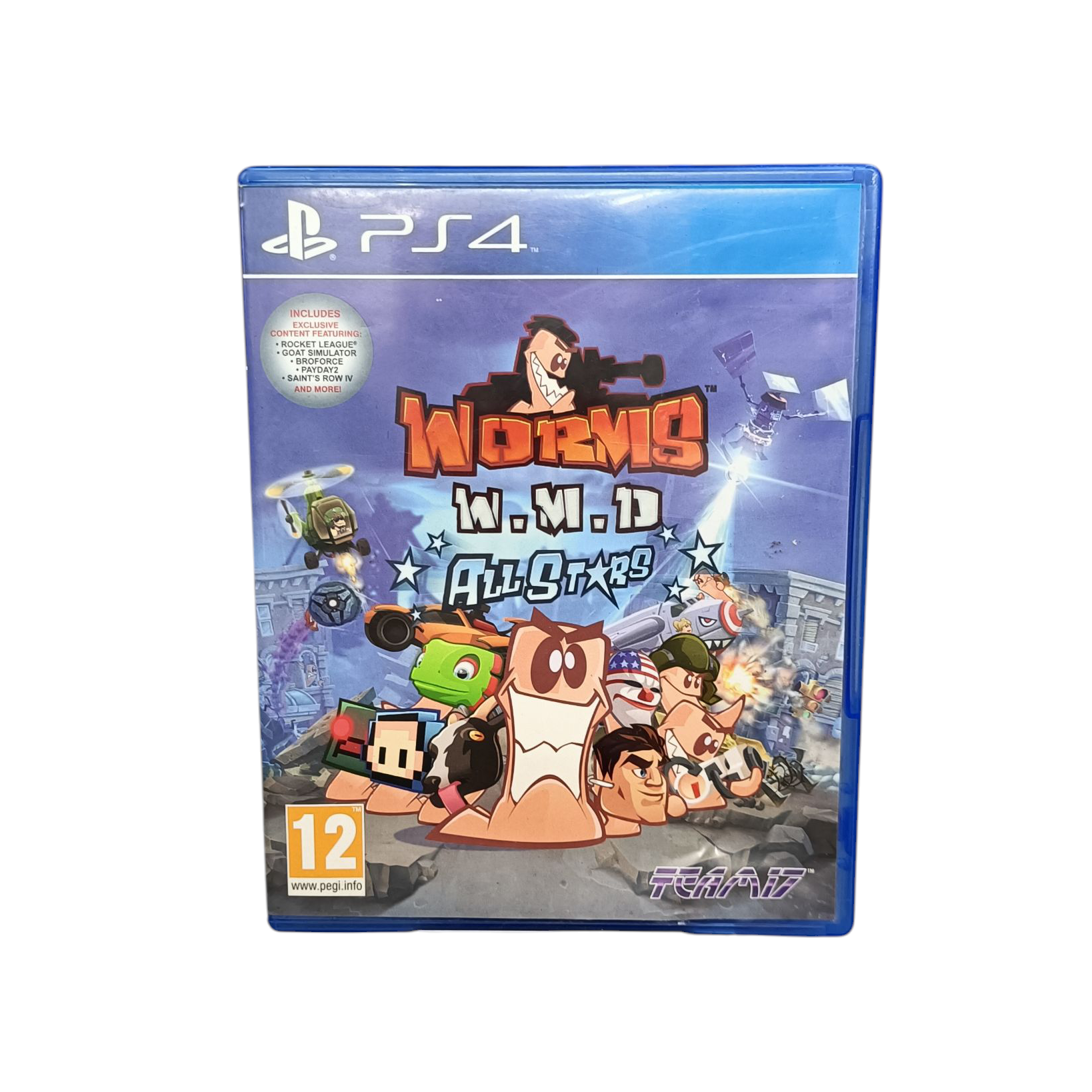 Product photo for Worms W.M.D All Stars PS4