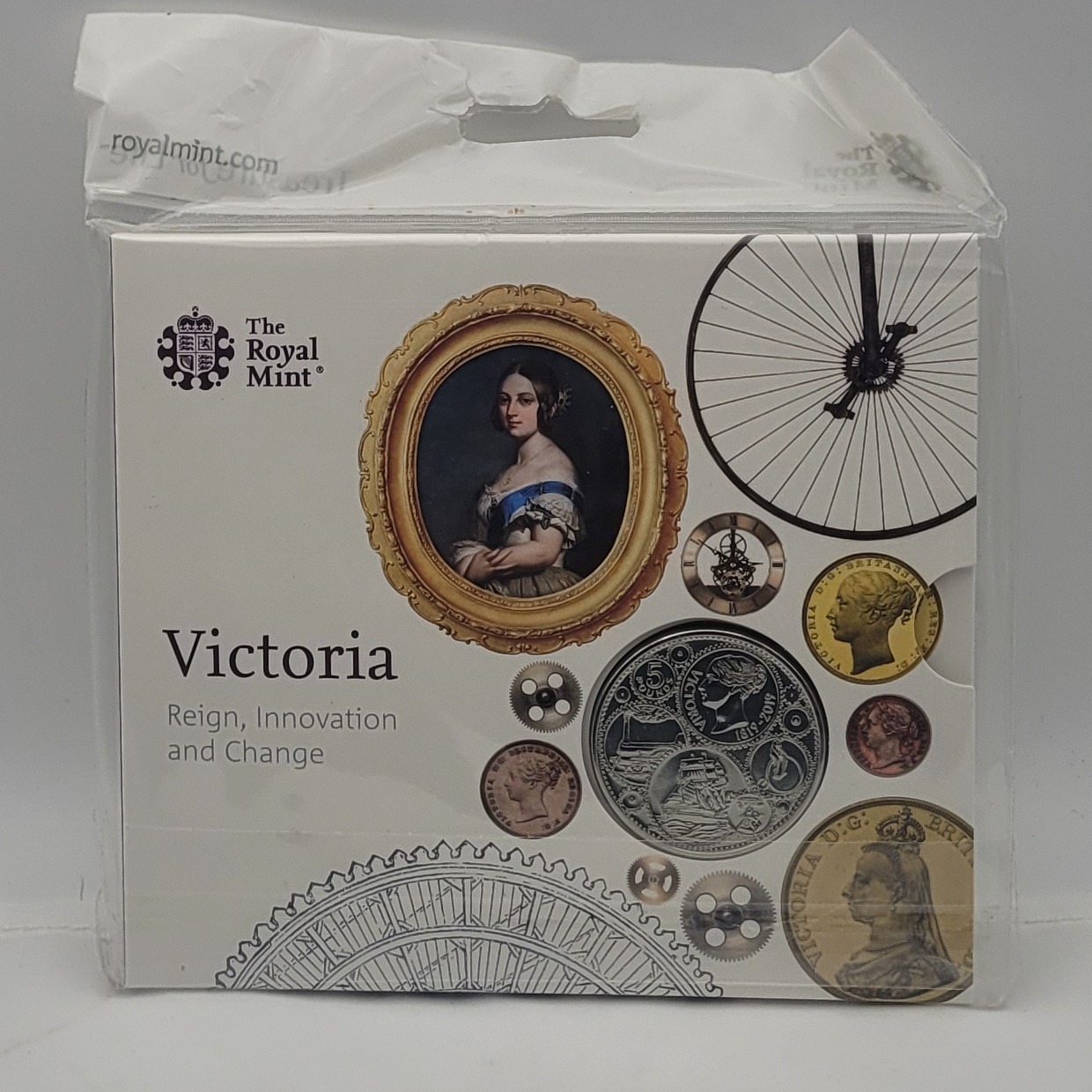 Product photo for Queen Victoria 2019 Five Pound Brilliant Uncirculated Coin Royal Mint