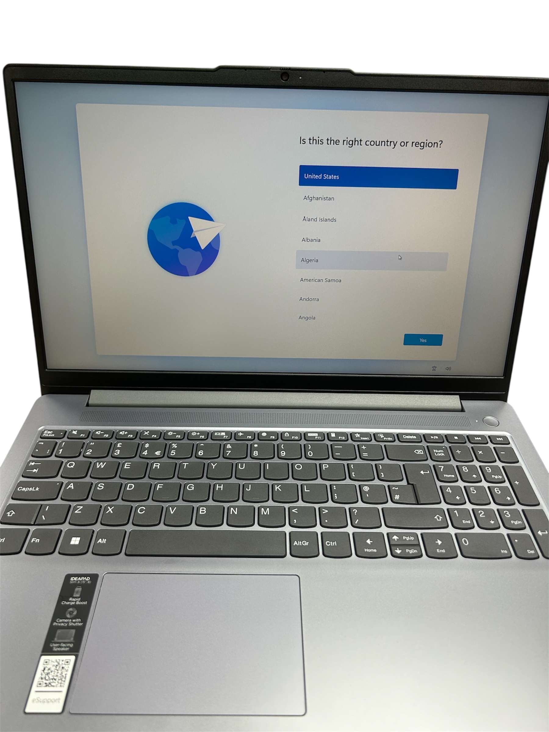 Product photo for lenovo ideapad slim 3