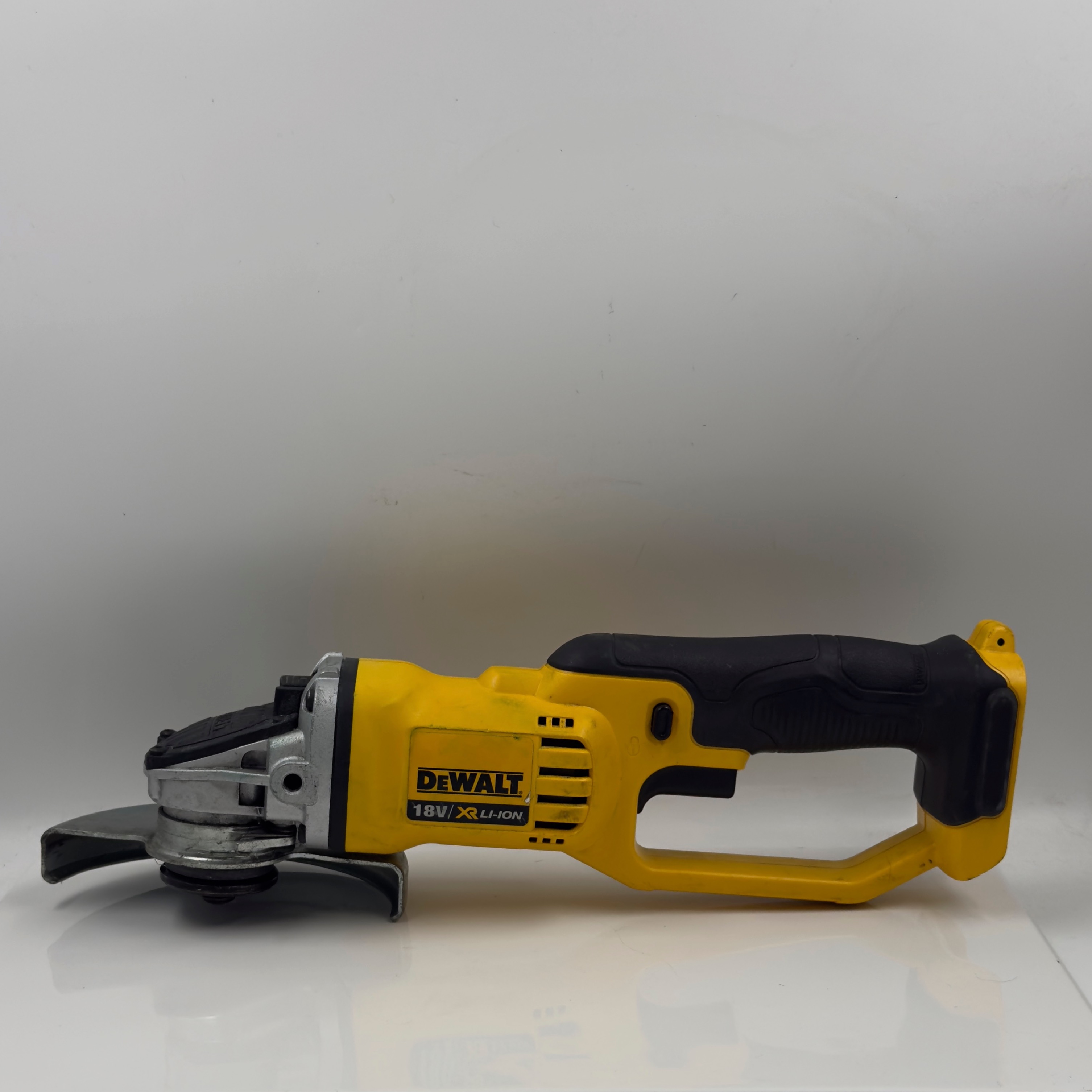 Product photo for DEWALT DCG412 18v XR ANGLE GRINDER - BODY ONLY