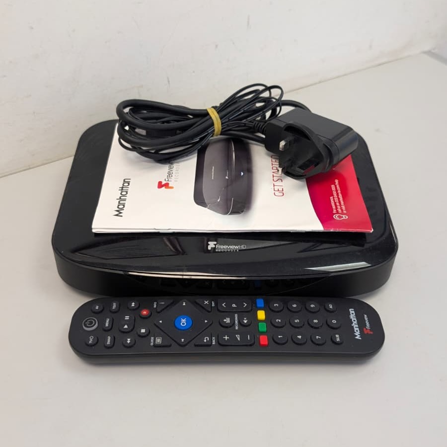 Product photo for MANHATTEN T2-R FREEVIEW HD RECORDER 500 GB WITH REMOTE