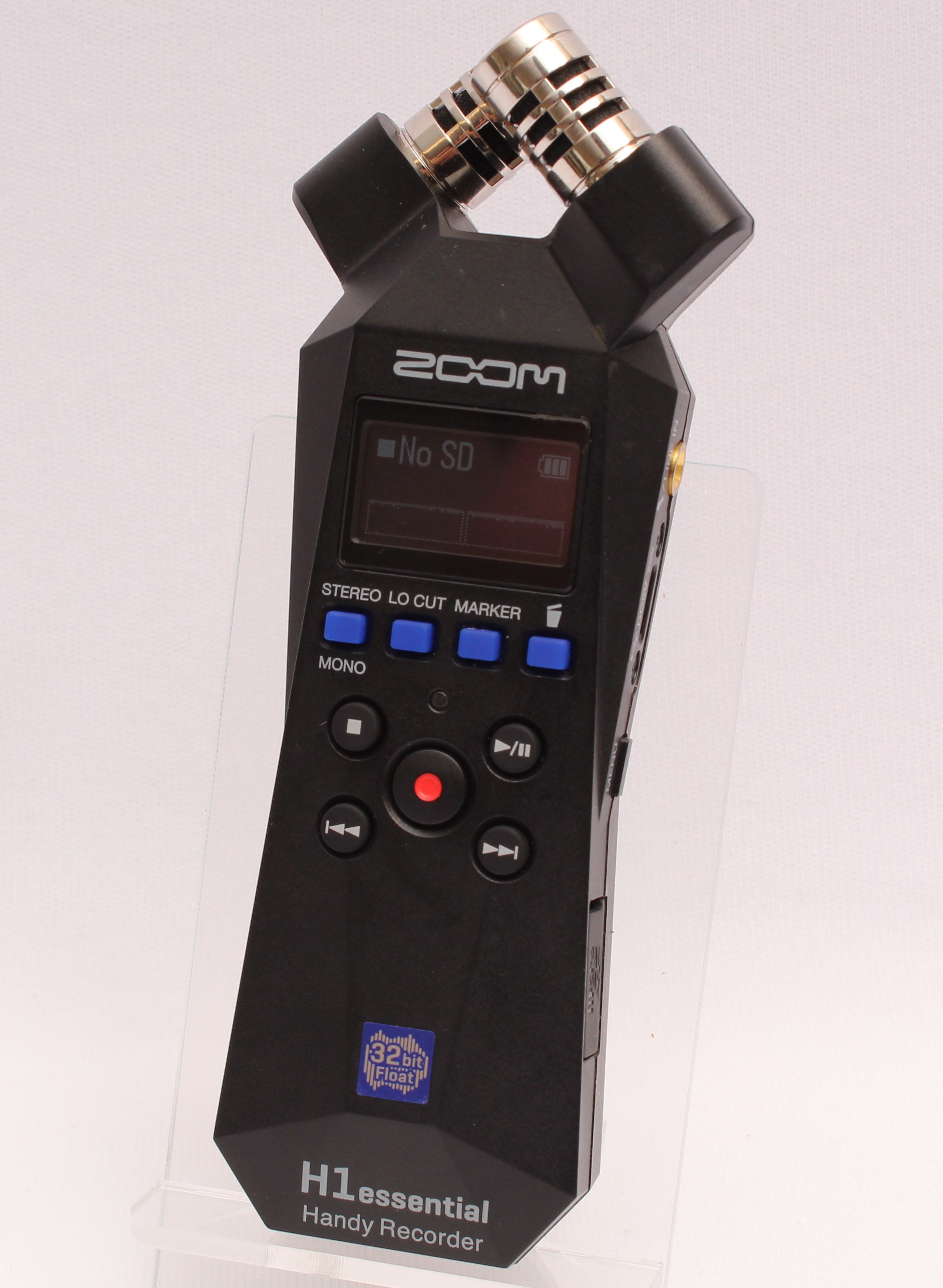 Product photo for Zoom H1 32 Bit Float Essential Handy Recorder (U)