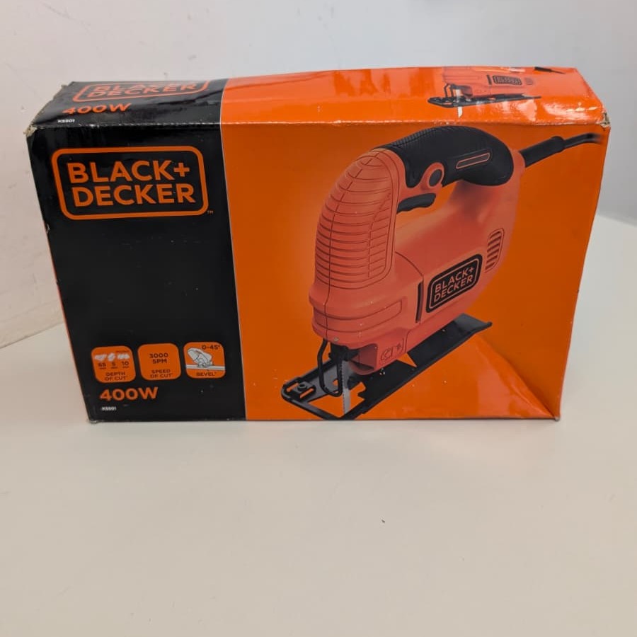 Product photo for Black & Decker KS501 original sealed packaging.