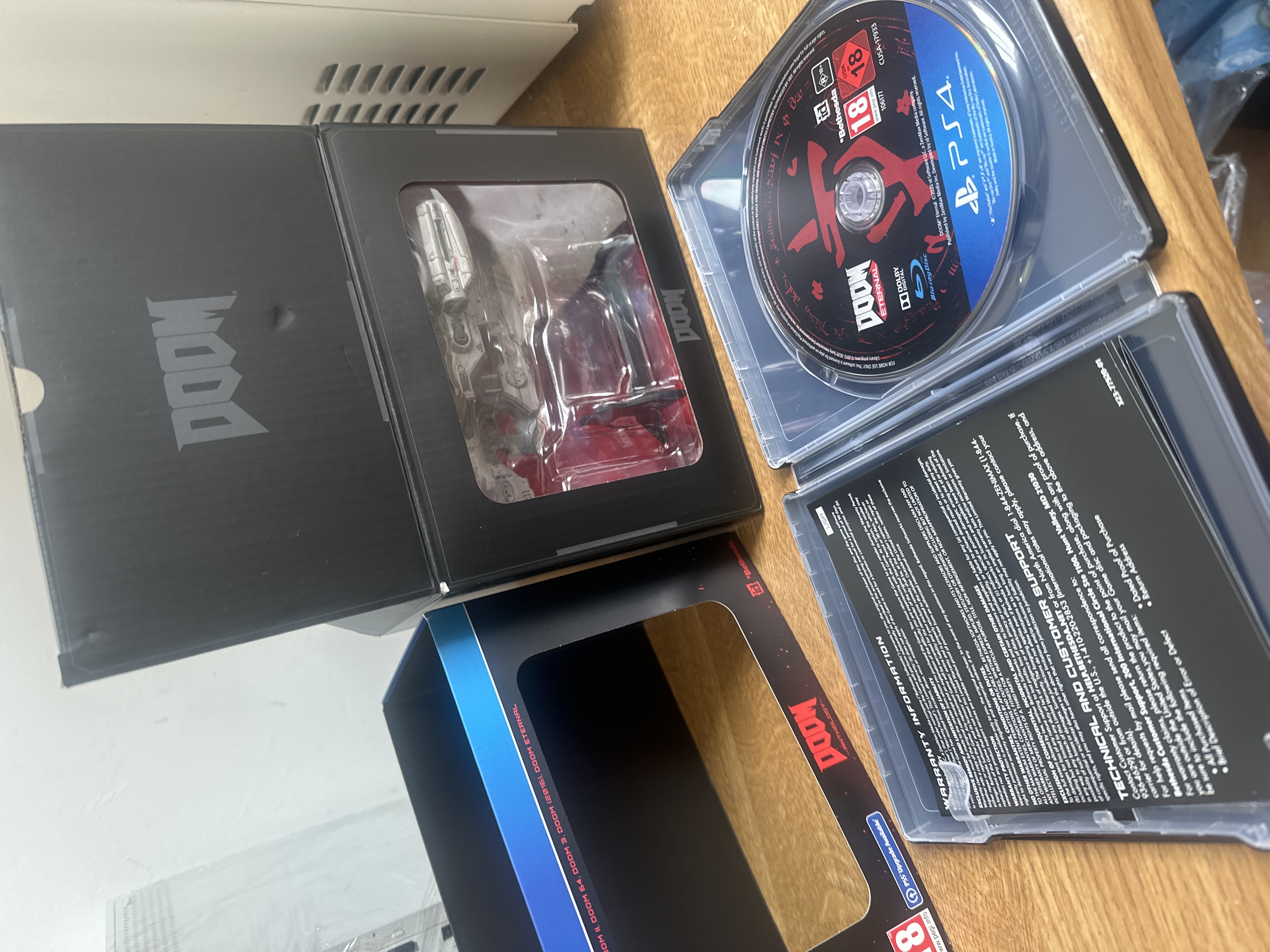 Product photo for Sony Doom anthology PlayStation 4