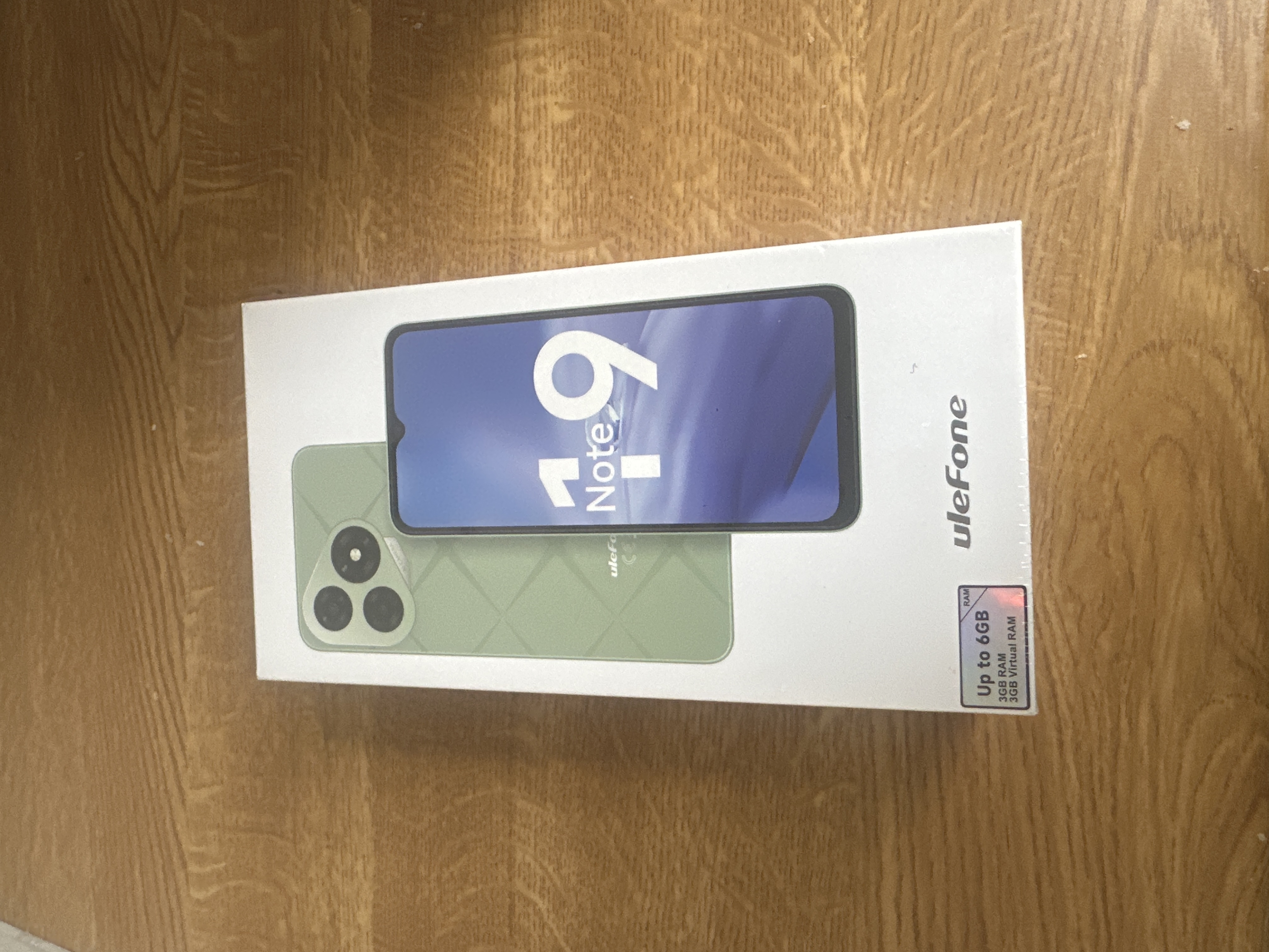 Product photo for Ulefone  ulefone note 19 64GB new and sealed