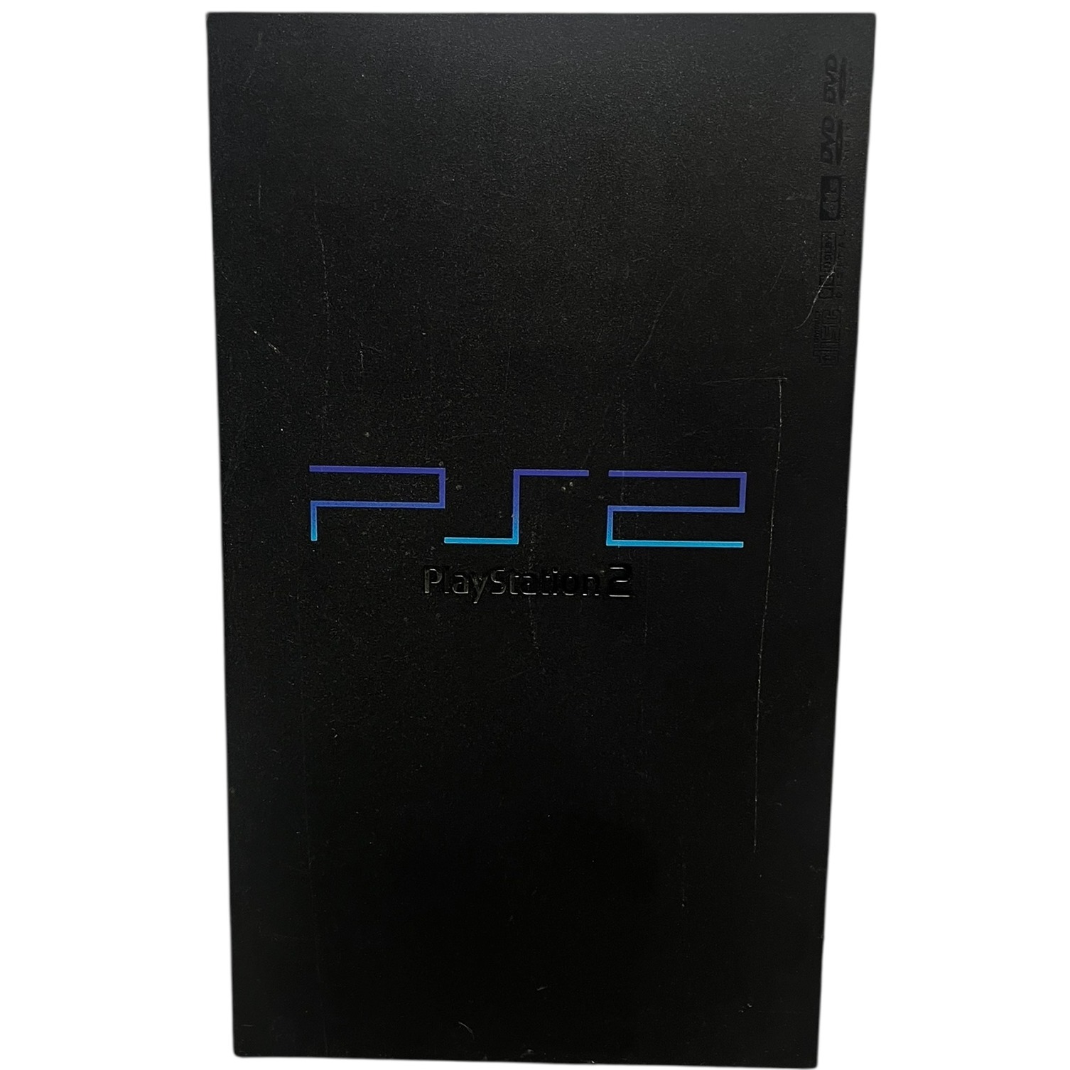 Product photo for Sony PlayStation 2 - Black (1x Controller, 8MB Storage Card, AV RCA Adaptor)