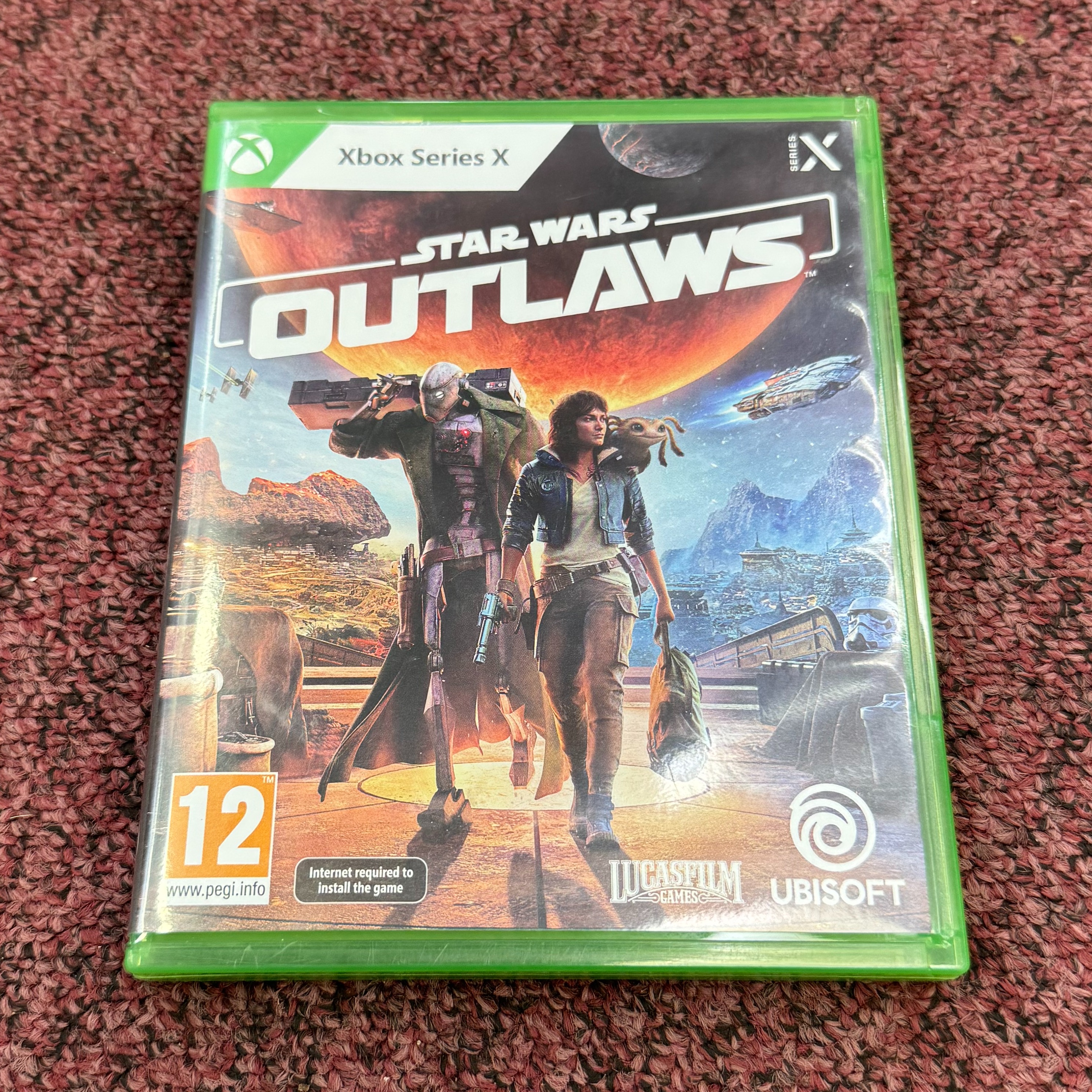 Product photo for Xbox Series X Star Wars Outlaws