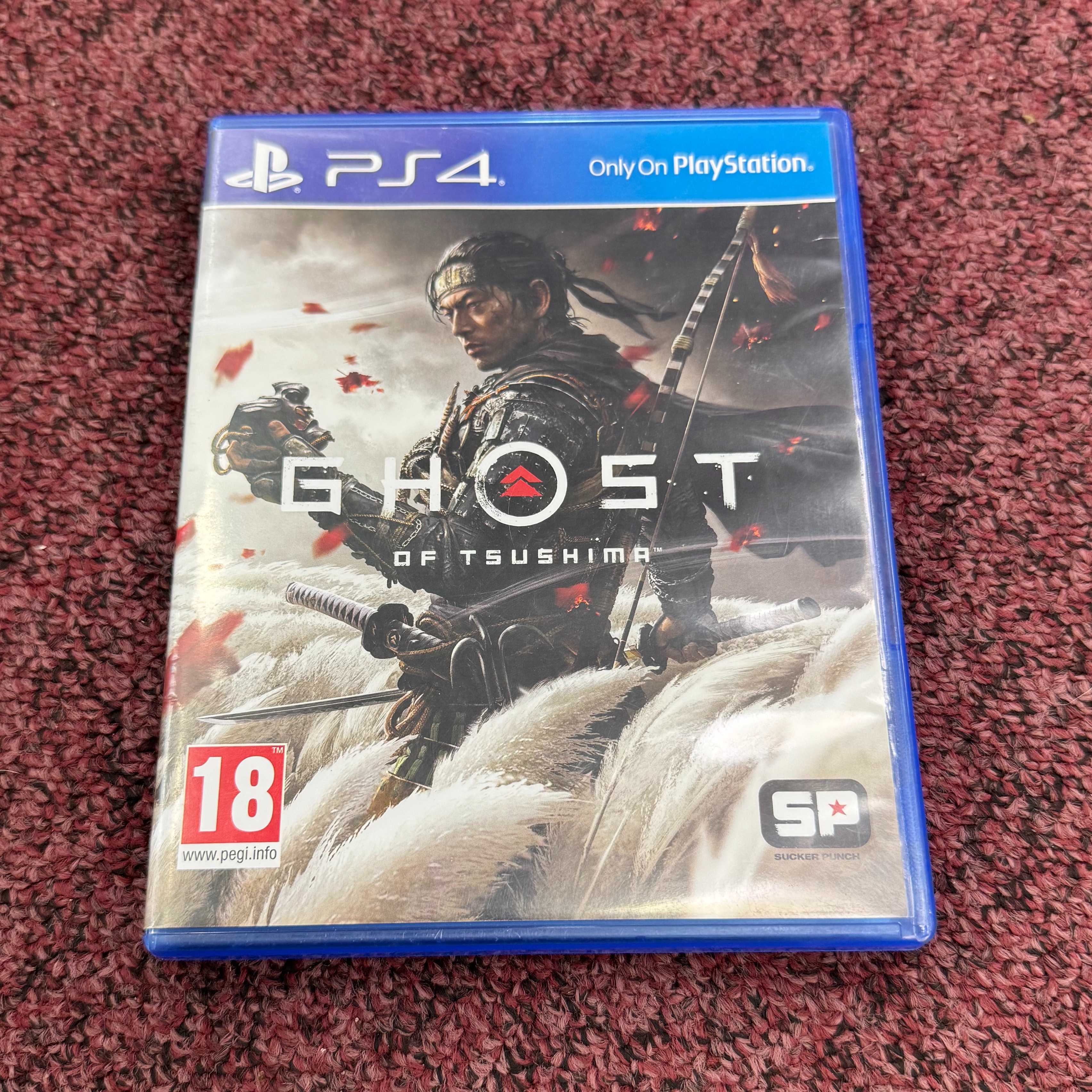Product photo for Playstation 4 Ghost of Tsushima