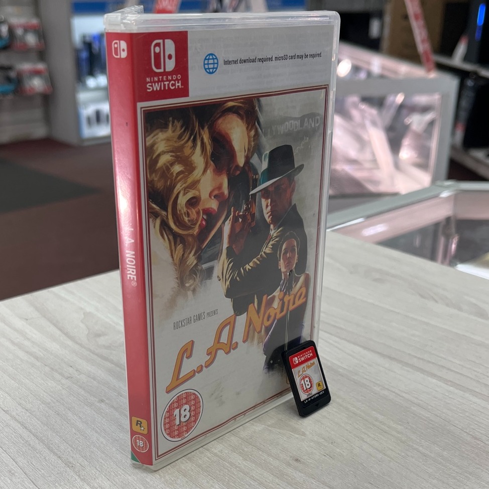 Product photo for Nintendo L.A. noir