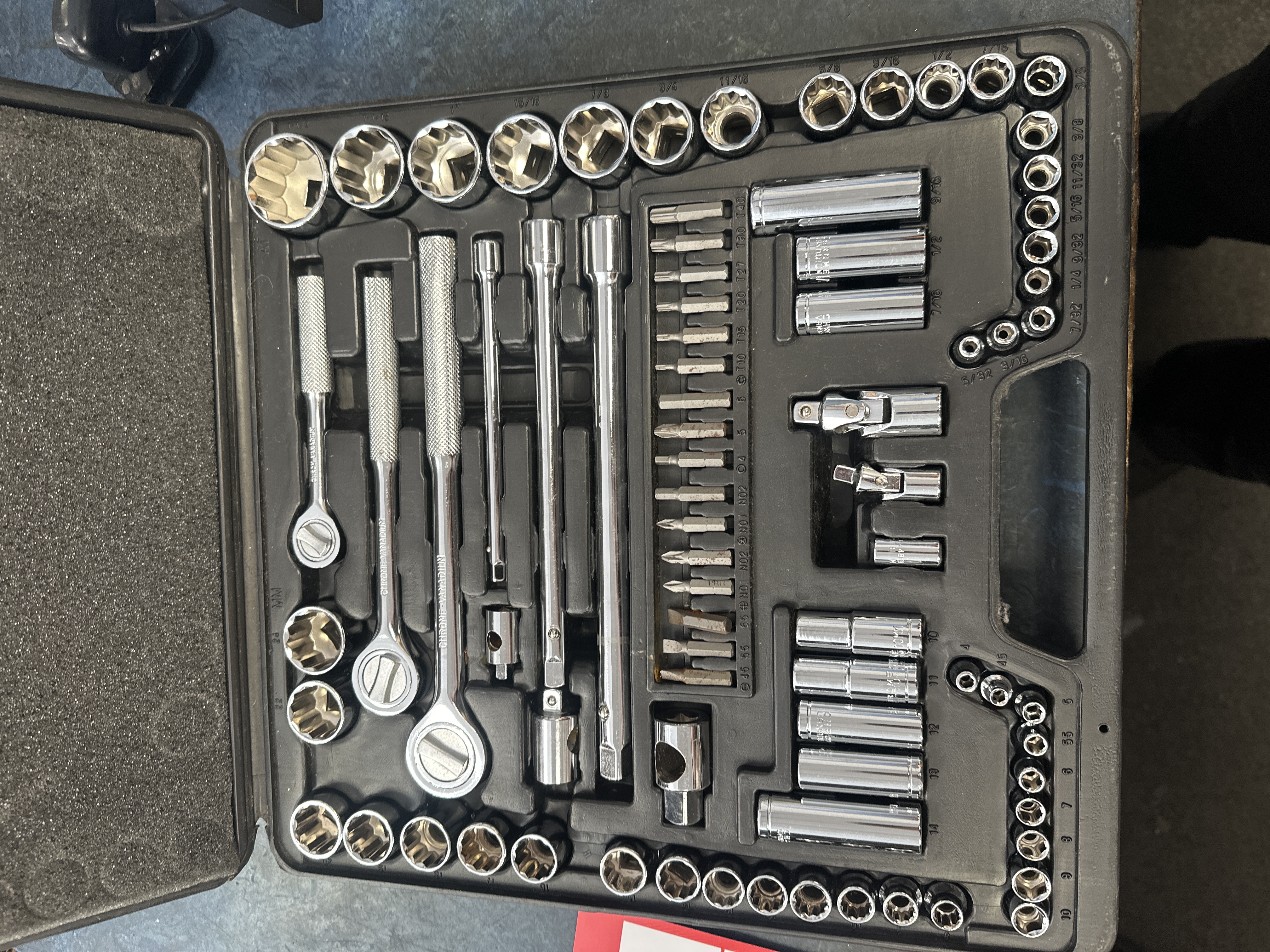 Product photo for Unbranded 80 piece socket set
