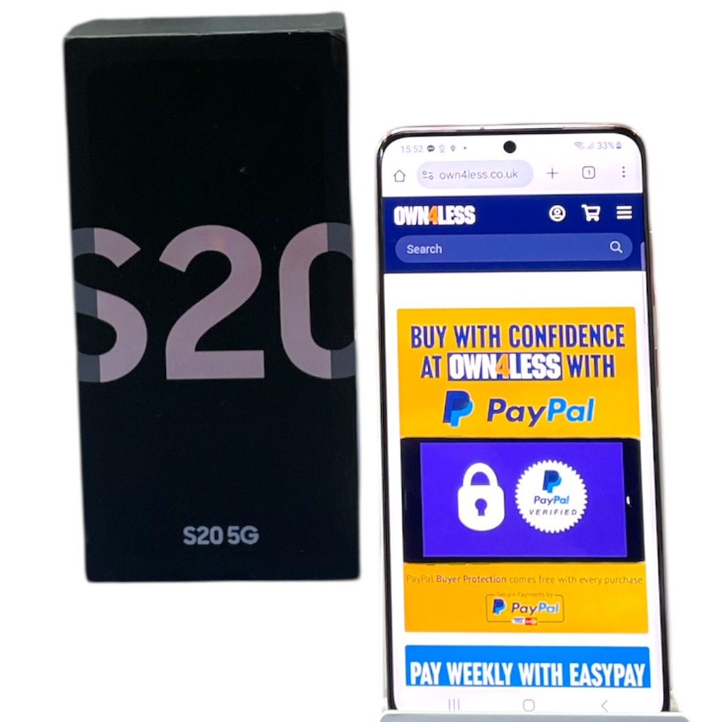 Product photo for Samsung S20 5G 128GB Unlocked