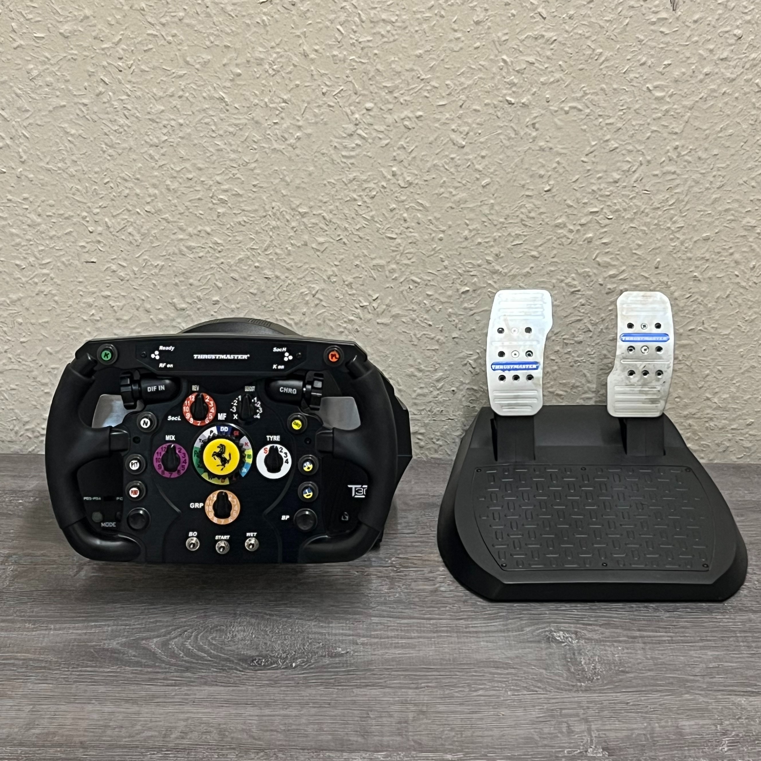 Product photo for THRUSTMASTER FERRARI F1 WHEEL WITH PEDALS