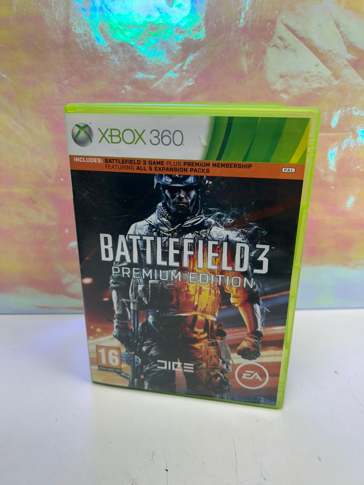 Product photo for Battlefield 3 Xbox 360