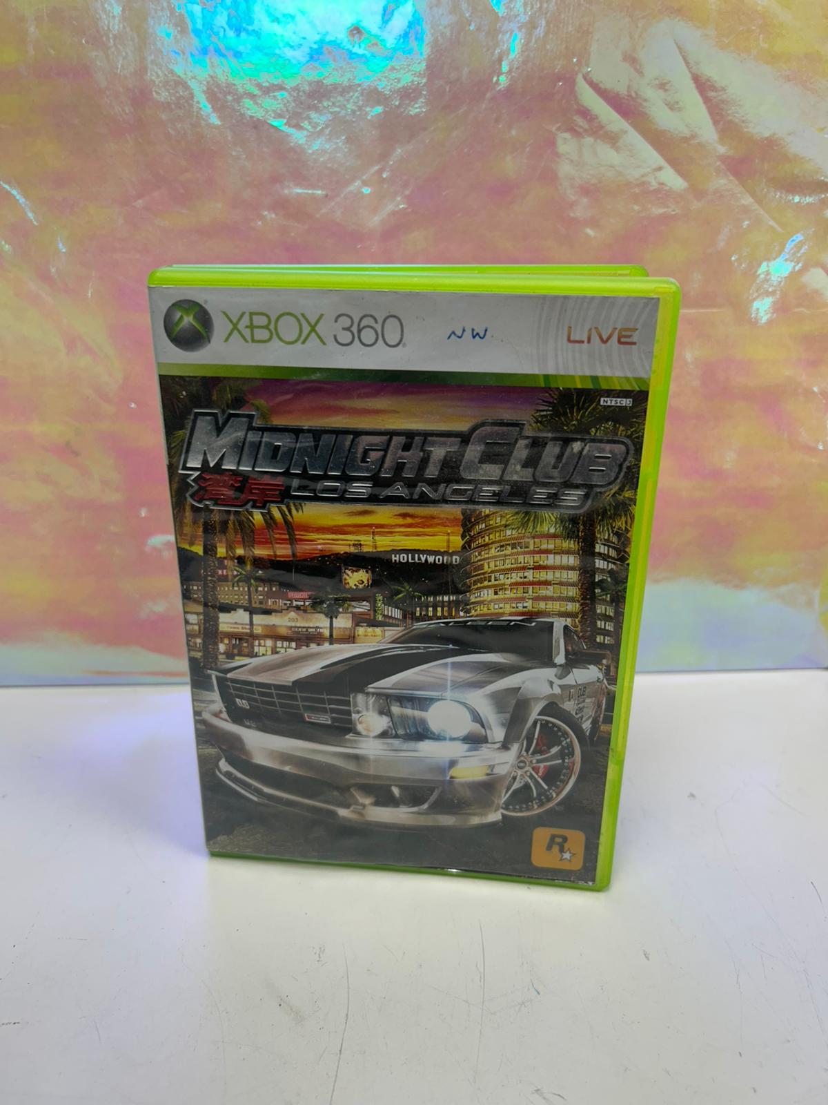 Product photo for Midnight Club Xbox 360