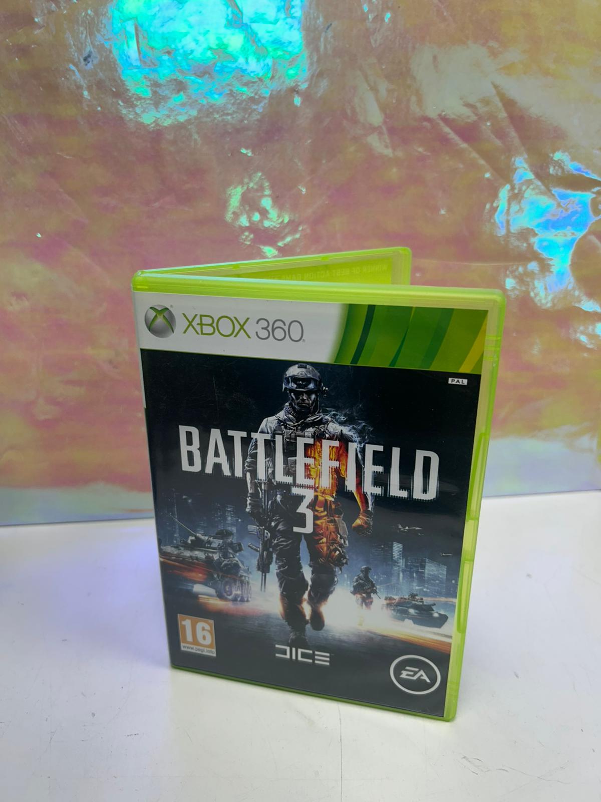 Product photo for Battlefield 3 Xbox 360