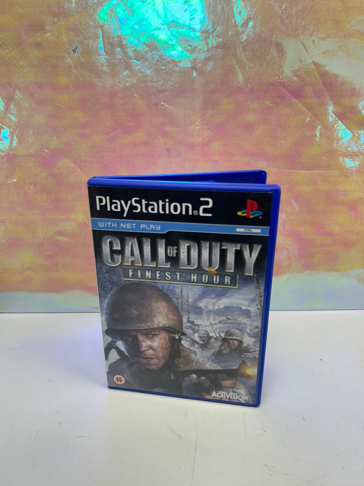 Product photo for Call of Duty Finest Hour PS2