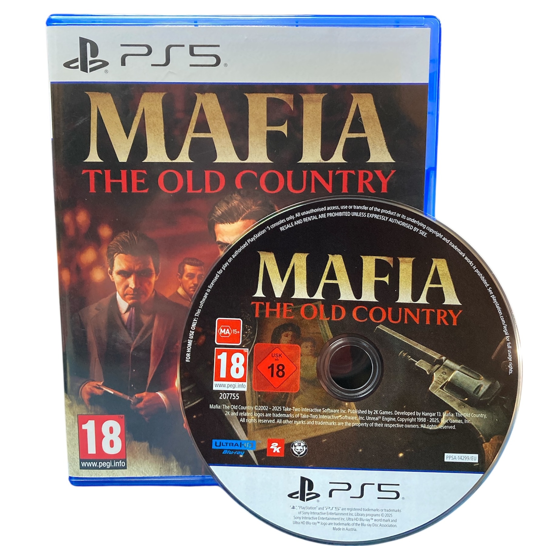 Product photo for Mafia The Old Country PS5