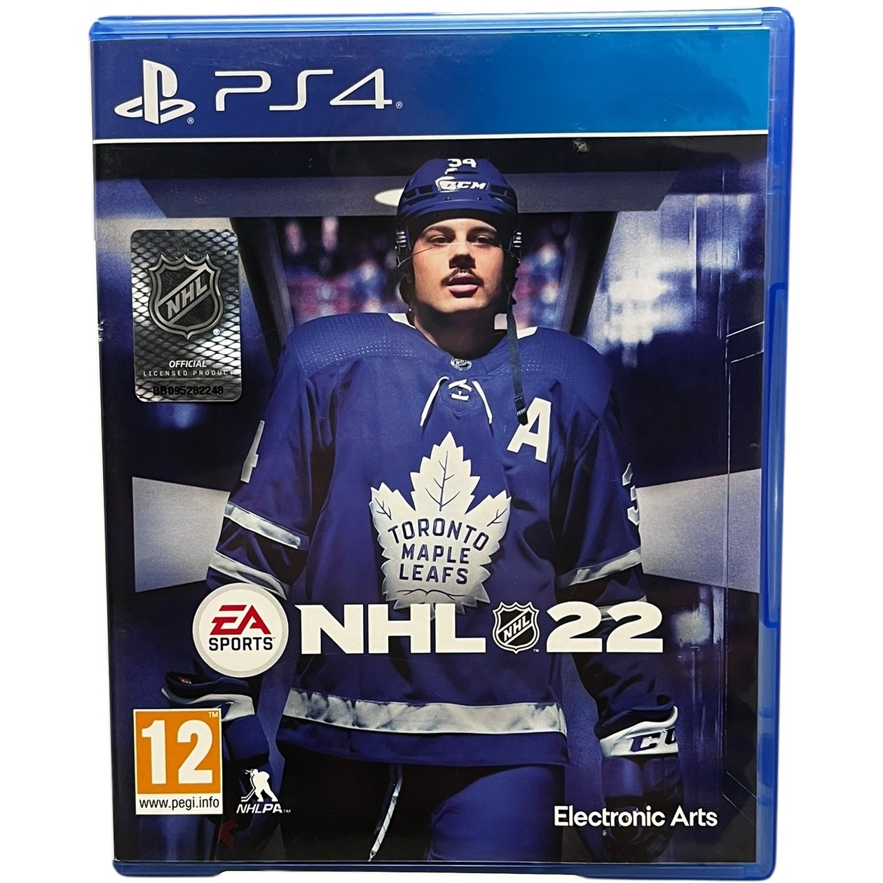 Product photo for NHL 22 - PlayStation 4 (EA Sports, PEGI 12, Region 2, Used, Licensed By NHL)