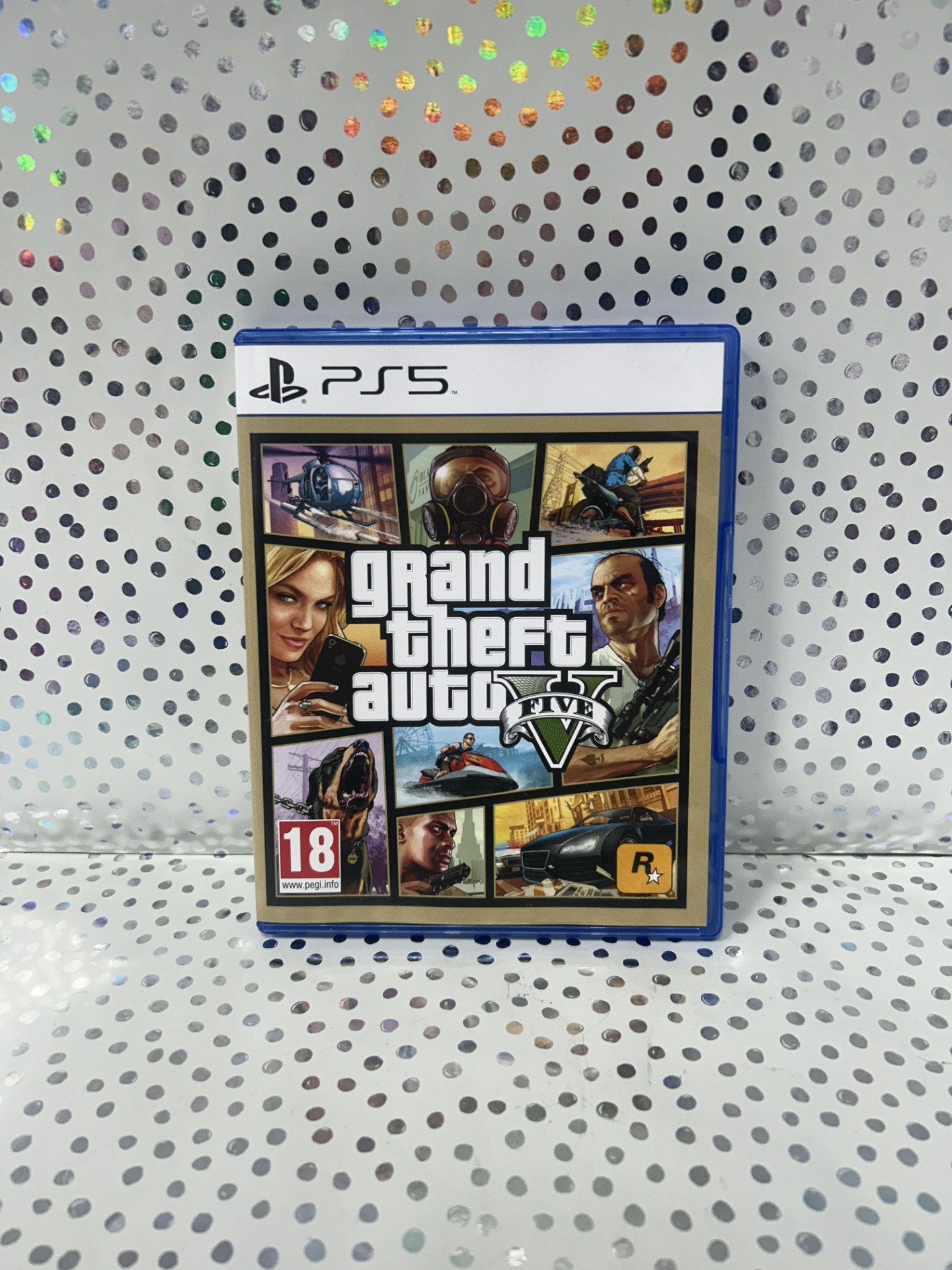 Product photo for gta 5 ps5 game