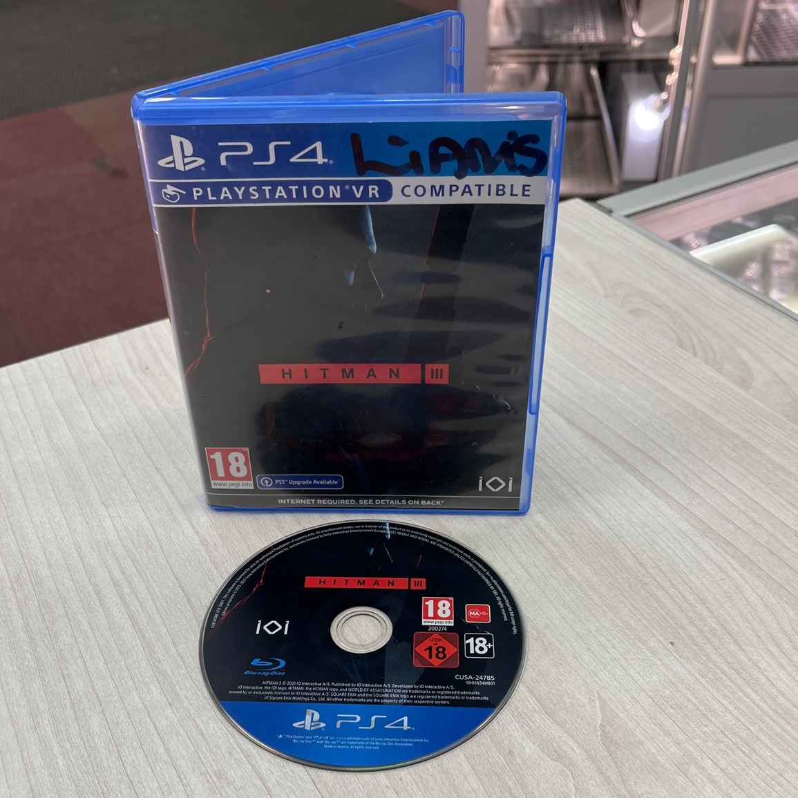 Product photo for Sony Hitman 3