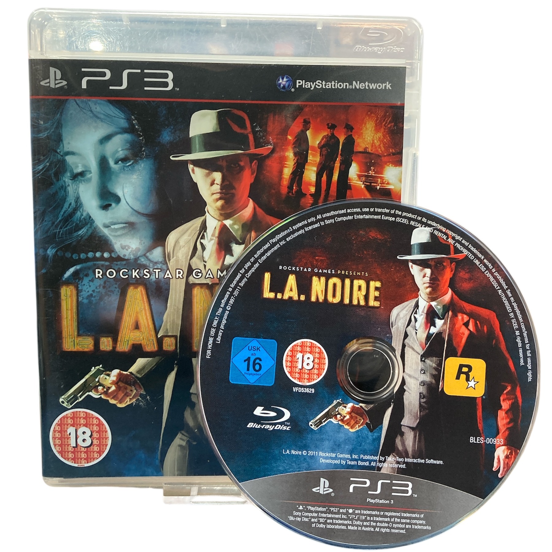 Product photo for LA Noire PS3