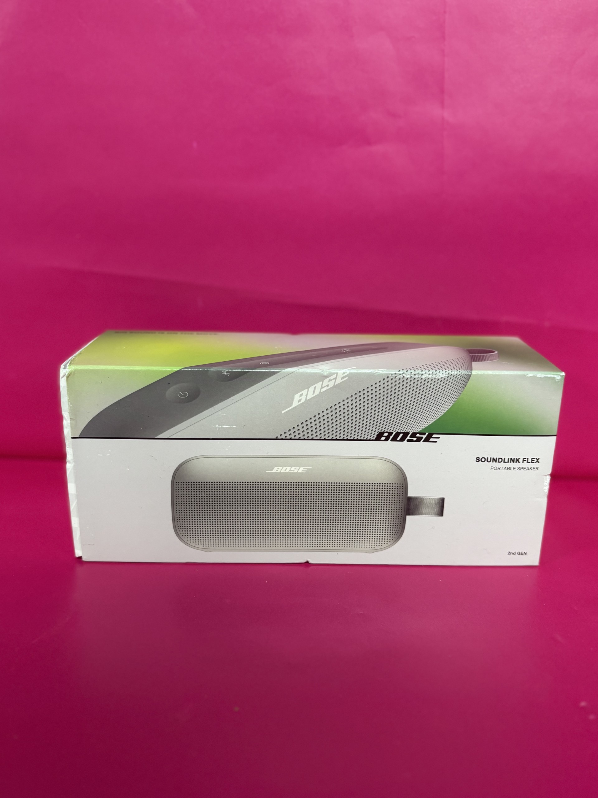 Product photo for Bose SoundLink Flex Portable Speaker - 2nd Gen Boxed
