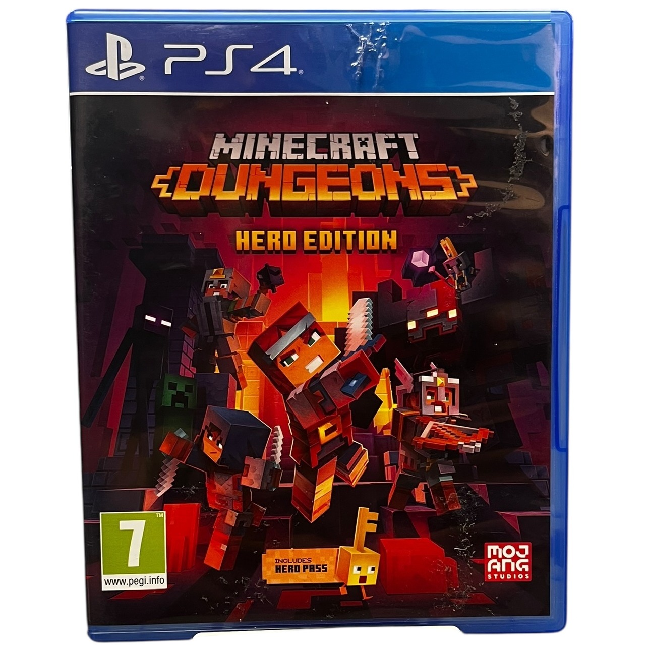 Product photo for Minecraft Dungeons: Hero Edition - PlayStation 4 (PEGI 7, DLC Not Included)