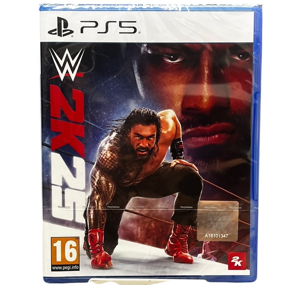 Product photo for New: WWe 2K25 - Sony PlayStation 5 (PEGI 16, Officially Licensed By WWe)