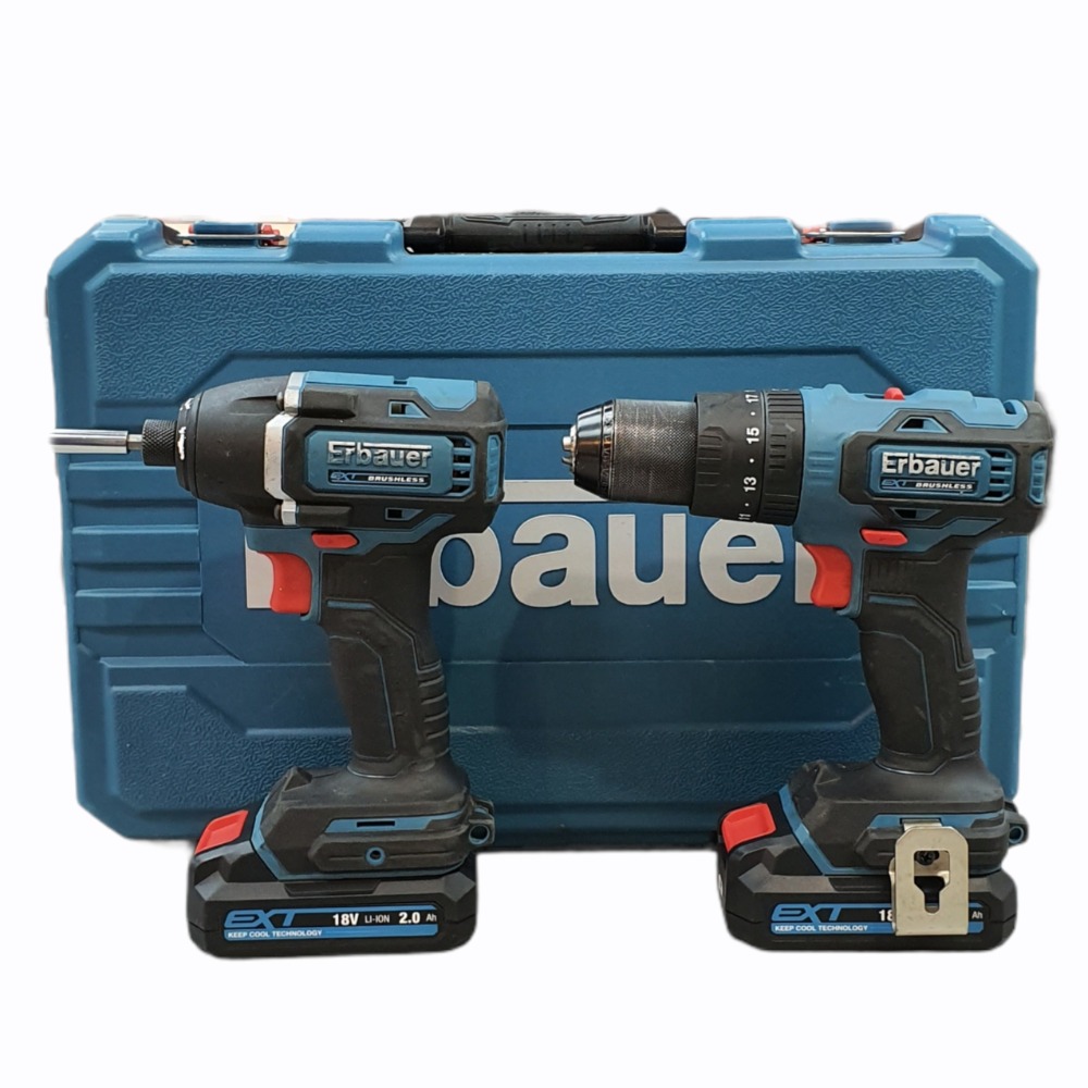 Erbauer Combi Drill \u0026 Impact Driver 