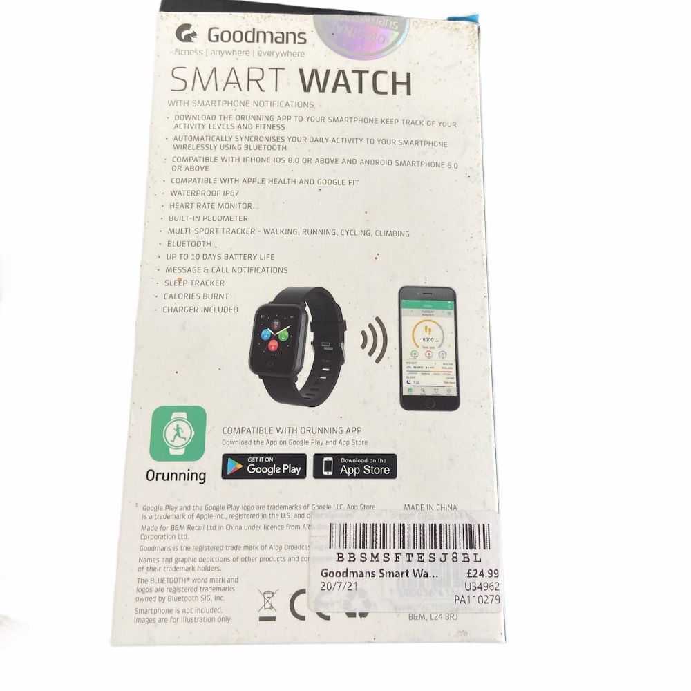 Goodmans Smart Watch Own4Less