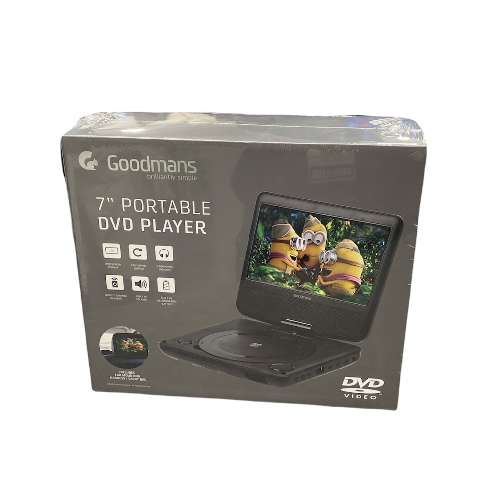 Goodmans Brand New Goodmans Portable DVD Player Own4Less