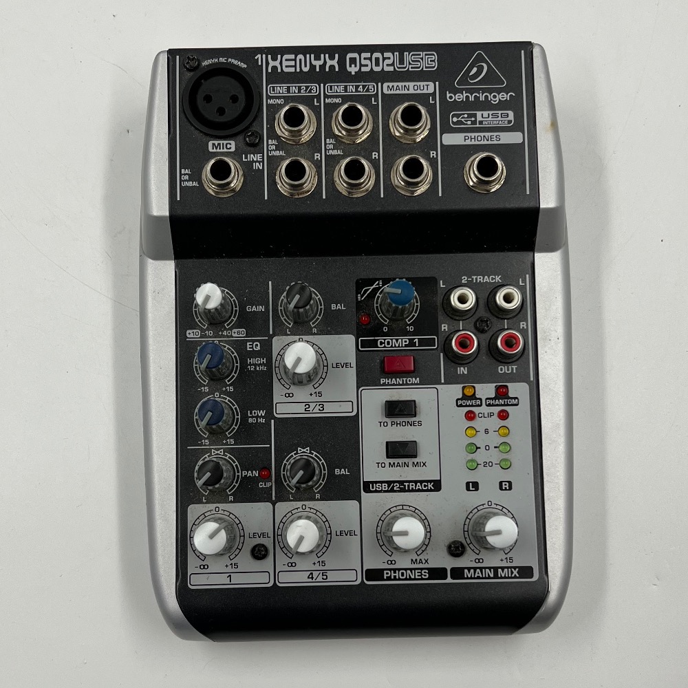 Behringer Xenyx Q502USB 5Input Compact Mixer Own4Less