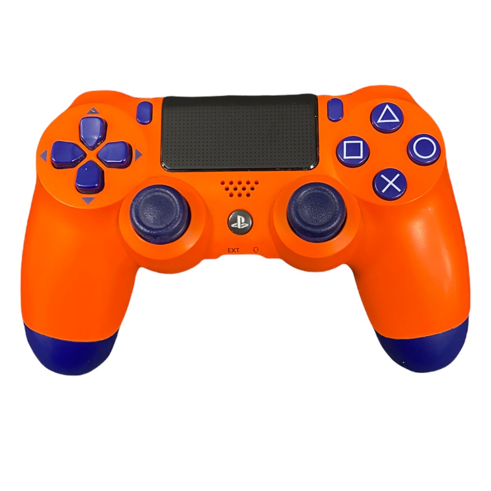 Playstation 4 Controller (Orange & Blue, Official) Own4Less