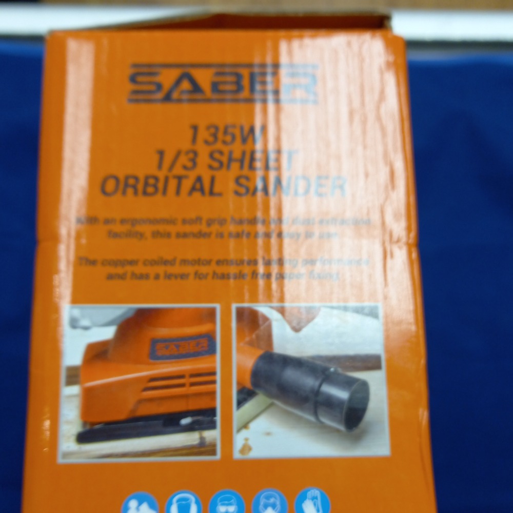 Saber 135W 13 Sheet Orbital Sander Own4Less